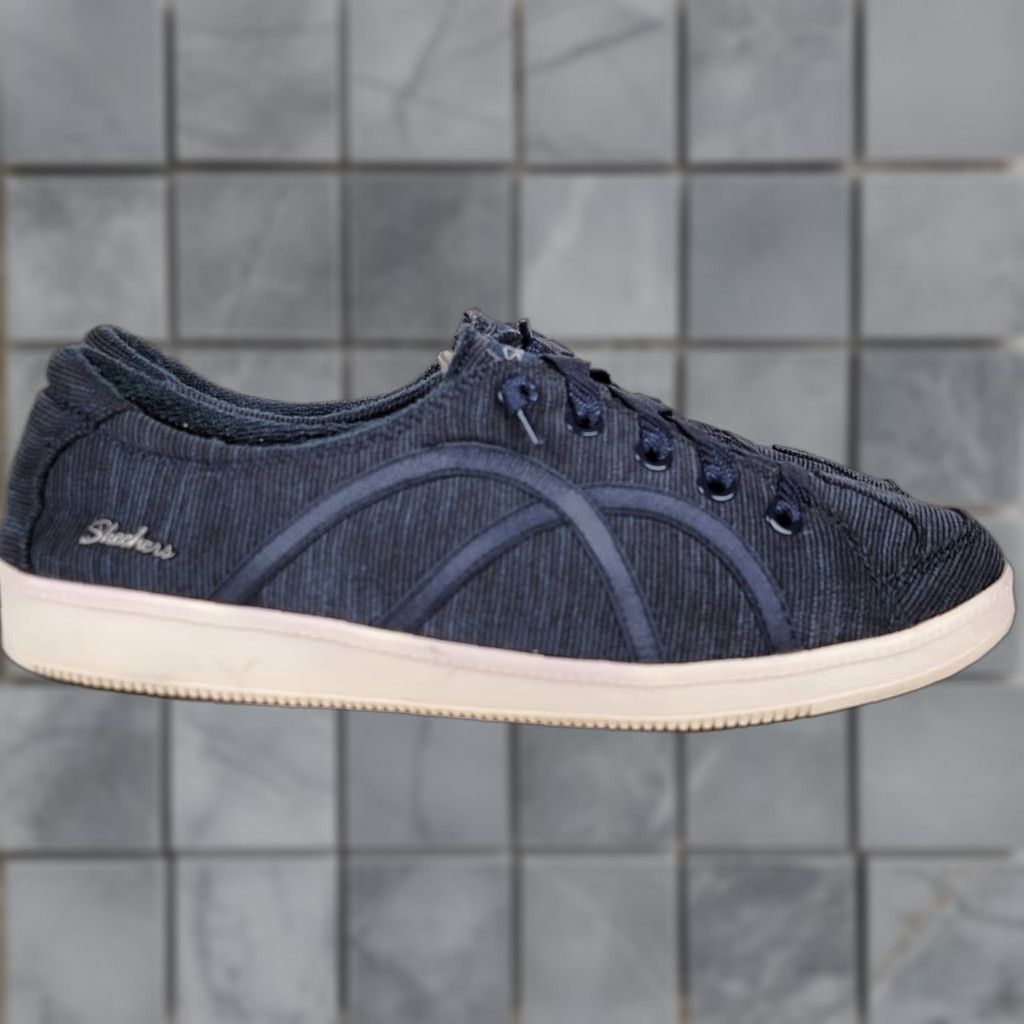 SKECHERS Skechers GO WALK 3 Sneaker Womens US Size 10 Navy Blue Air Cooled Memory Foam Breathable Lightweight Cushioned Rubber Outsole Size US 9 / IT 39 - 1 Thumbnail