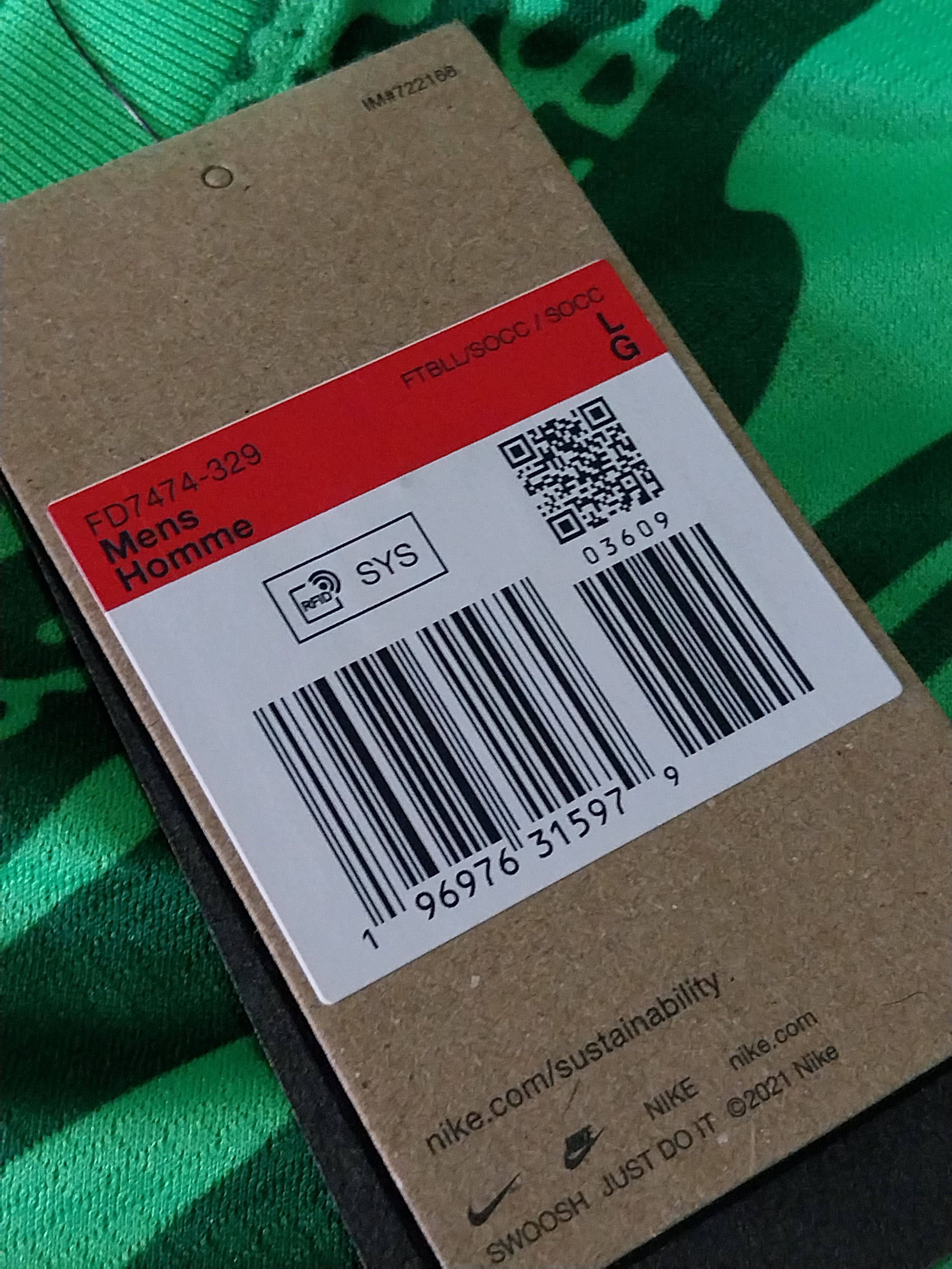 Nike Barcelona GK 2024/2025 szcezesny jersey football Size US L / EU 52-54 / 3 - 5 Thumbnail