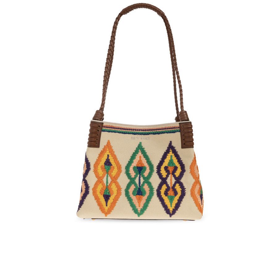 Etro ETRO Libra Small Beige Shoulder Bag New And Authentic Size ONE SIZE - 1 Thumbnail