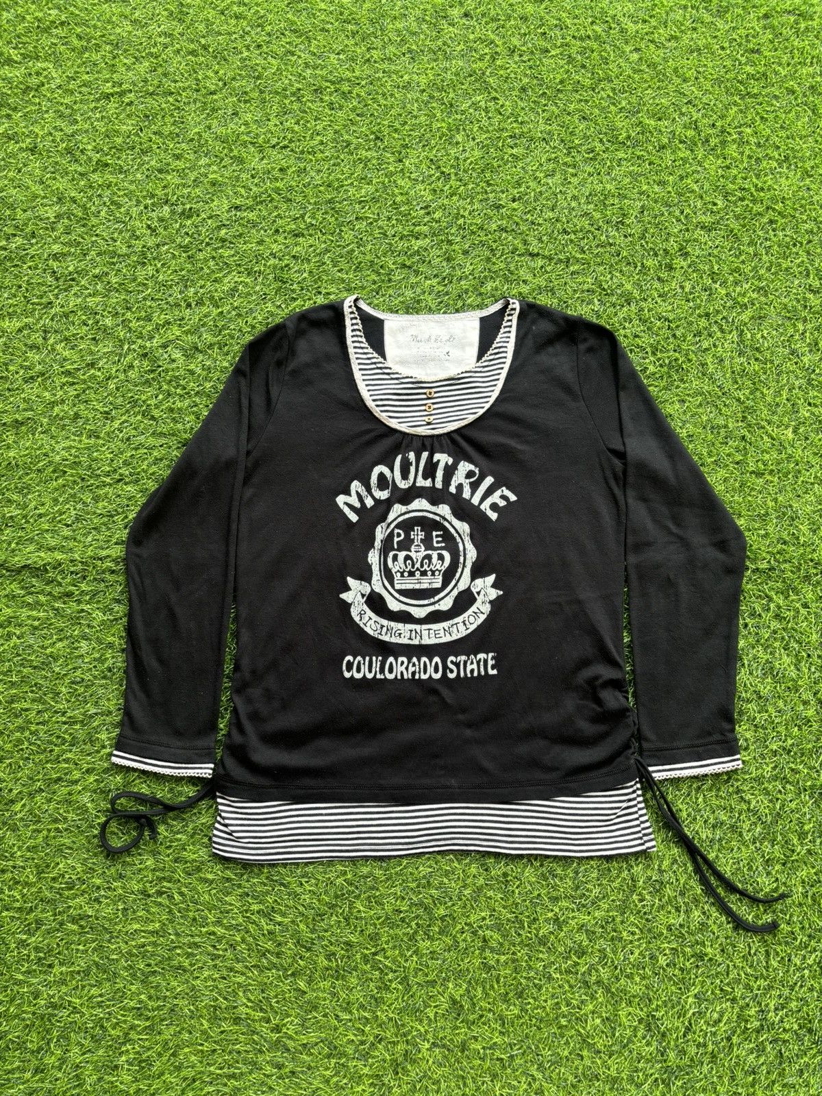 Hysteric Glamour Y2k Double Layer Ifsxiwasnine Punk Style Longsleeve Size US M / EU 48-50 / 2 - 1 Thumbnail