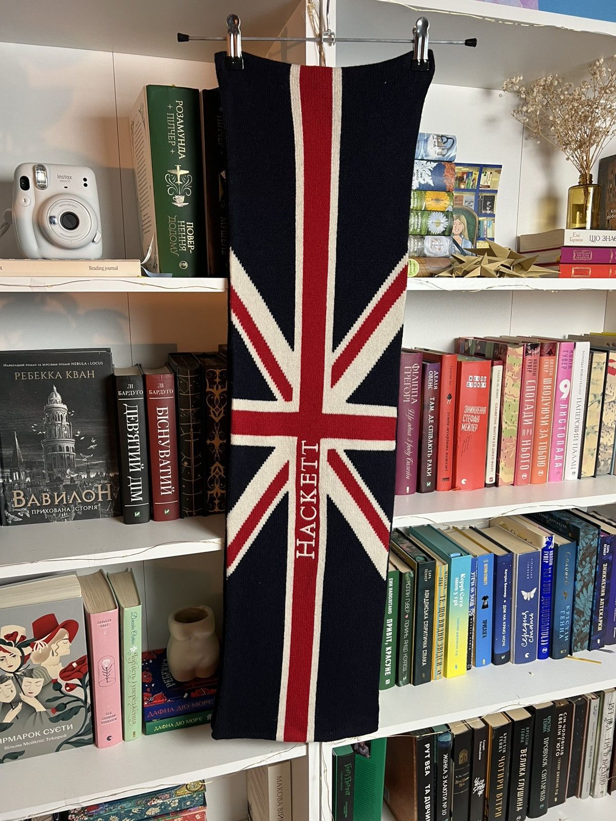 Hackett Hackett London classic British flag scarf United Kingdom Size ONE SIZE - 6 Thumbnail