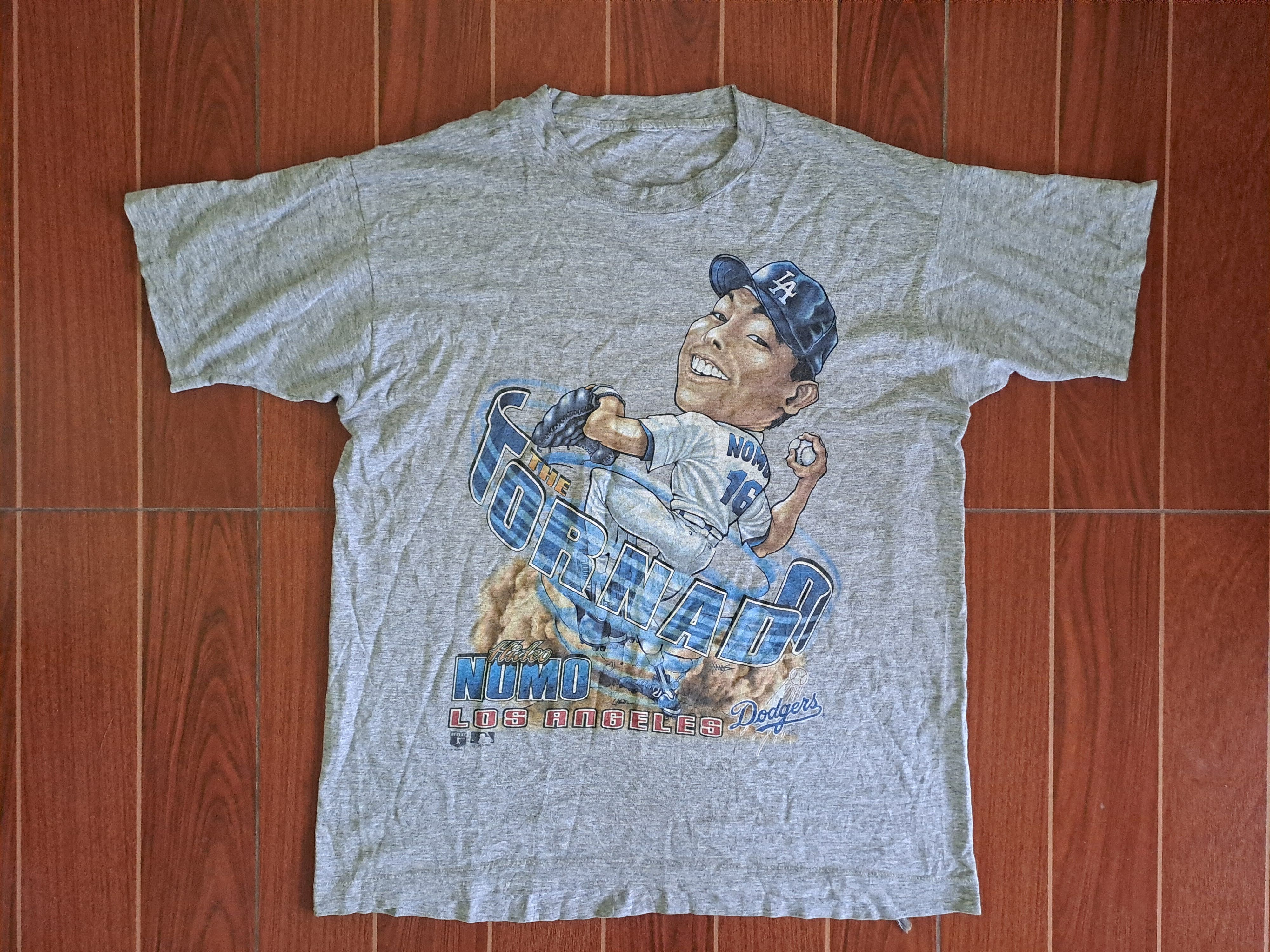 MLB × Vintage Vintage MLB LA Dodgers Hideo Nomo Caricature Size US L / EU 52-54 / 3 - 1 Thumbnail