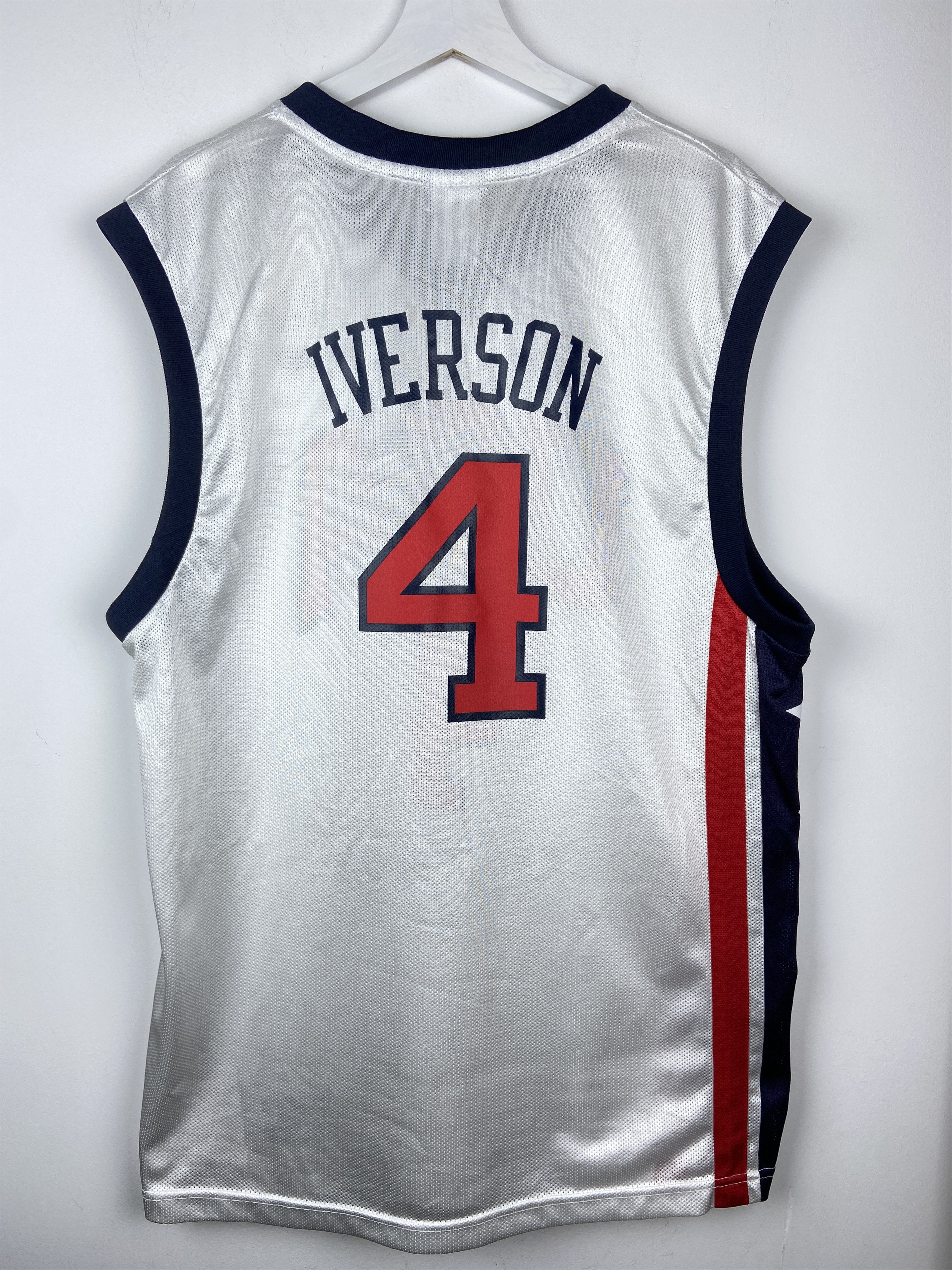 Allen Iverson Reebok Jersey | Grailed