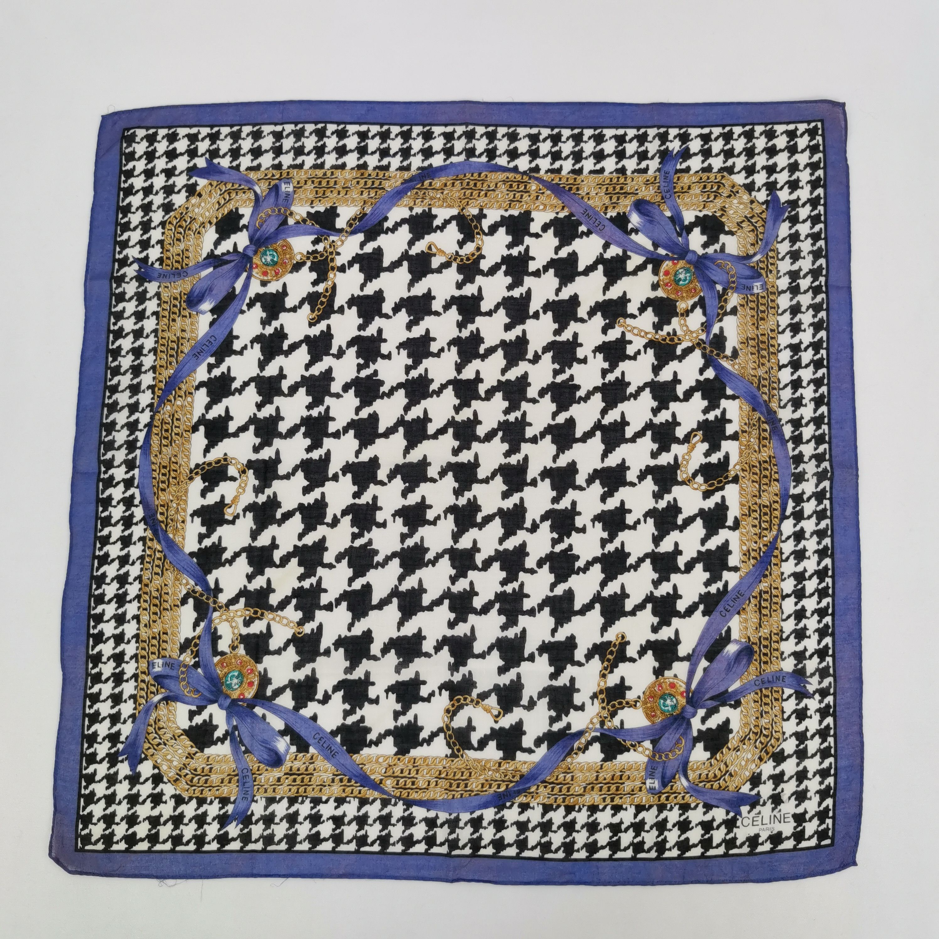 Celine Vintage Celine Handkerchief Neckerchief Bandana Size ONE SIZE - 1 Thumbnail