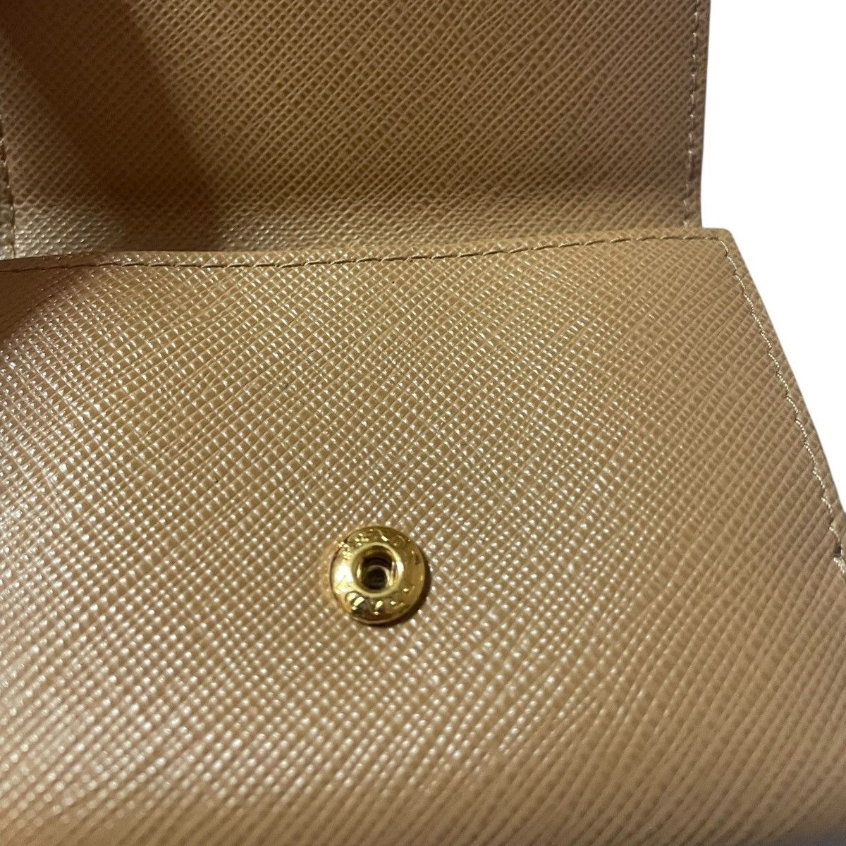 Prada Wallett Prada Saffiano leather brown Size ONE SIZE - 3 Thumbnail