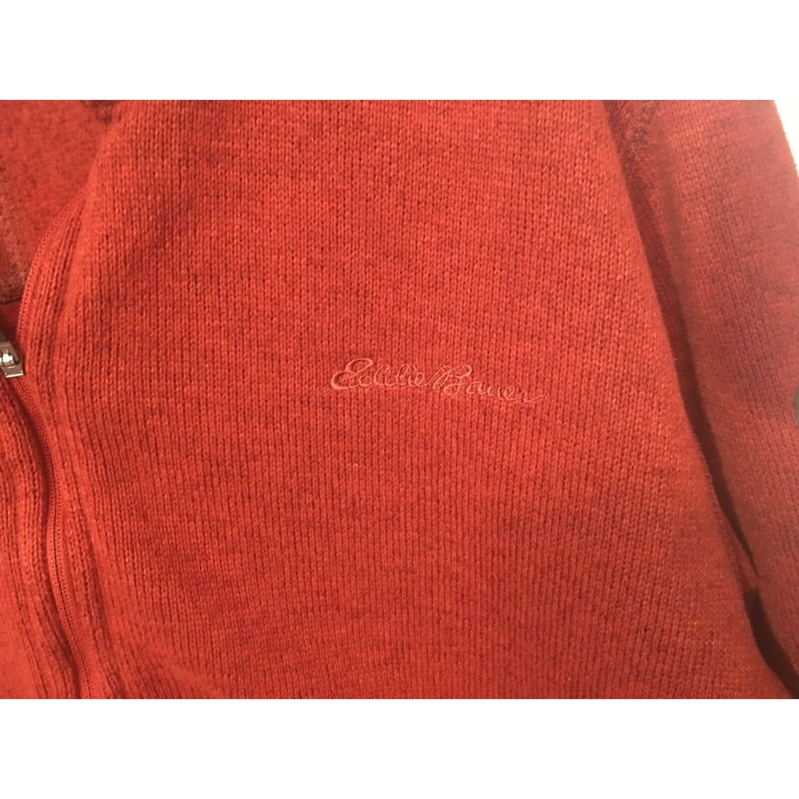 Eddie Bauer Eddie Bauer Men’s Sz XXL 1/4 Zip Pullover Sweater Orange ZIP Size US XXL / EU 58 / 5 - 4 Thumbnail