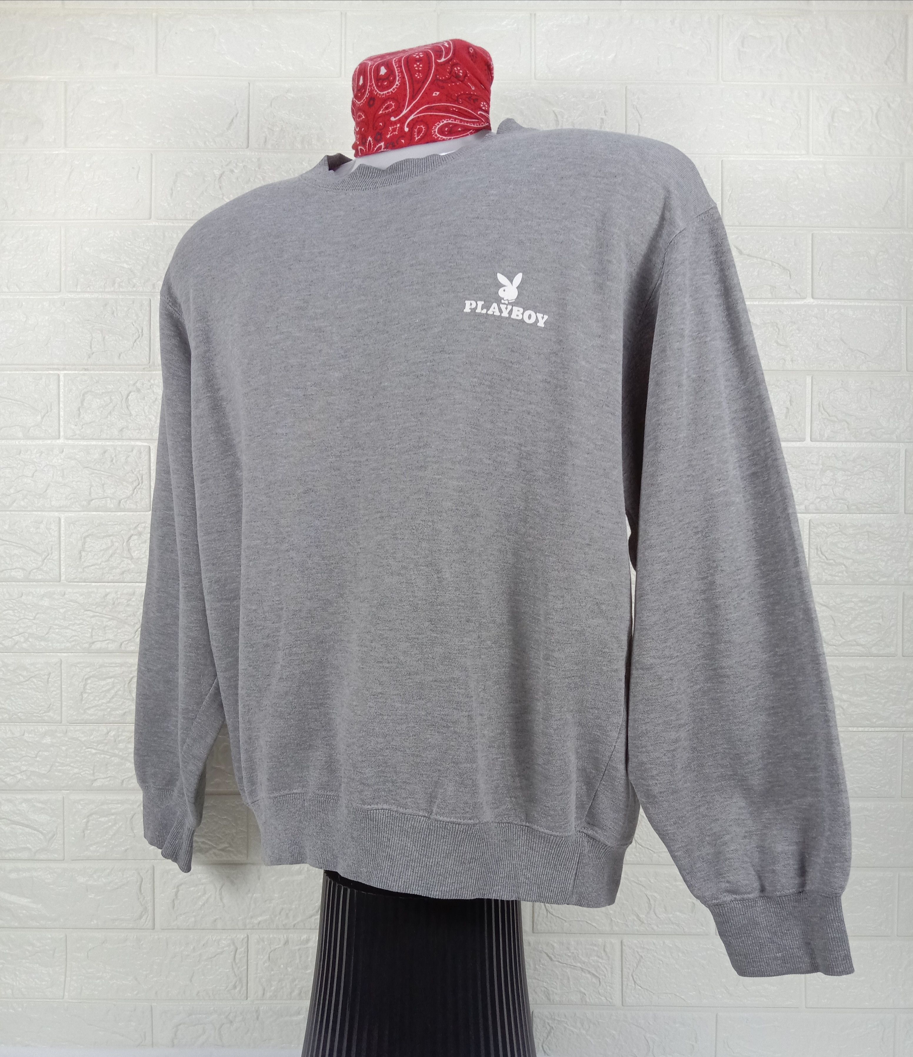 Playboy Vintage Playboy Big Logo Embroidery Sweatshirt Size US M / EU 48-50 / 2 - 4 Thumbnail