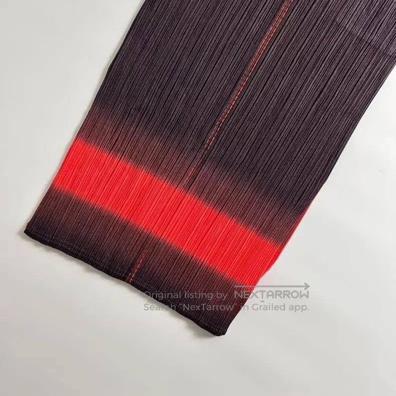 Issey Miyake Issey Miyake Color-blocked Short Sleeve Top Size L / US 10 / IT 46 - 7 Thumbnail