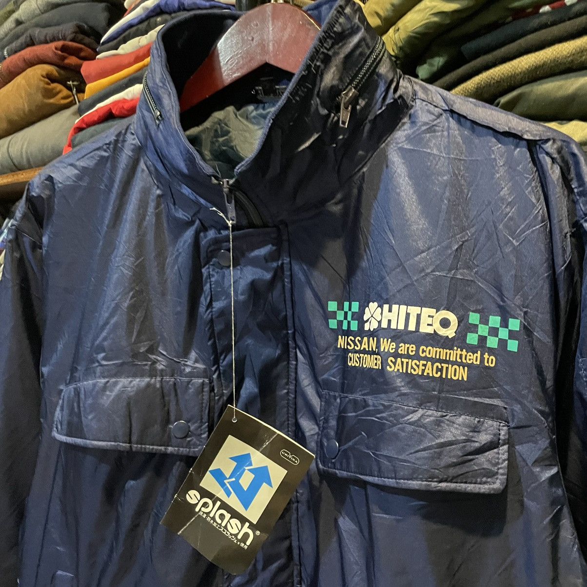 Nissan × Vintage Nissan Motorsport International Hi Teq Racing Jacket JDM Size US L / EU 52-54 / 3 - 7 Thumbnail