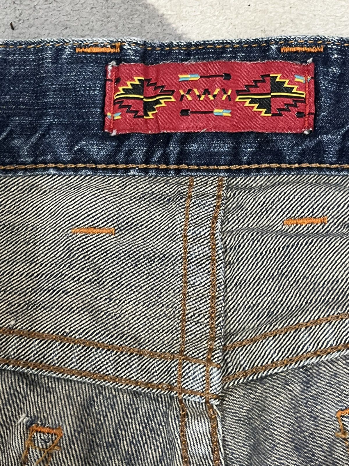 Edwin × Japanese Brand Vintage Edwin EXV Flare Denim Size US 33 - 8 Thumbnail