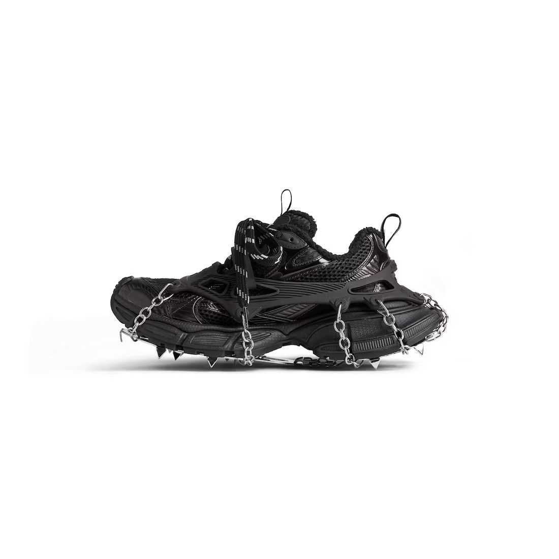 Balenciaga o1mt1gz1225 3XL Ski Sneakers in Black Size US 10 / EU 43 - 4 Thumbnail