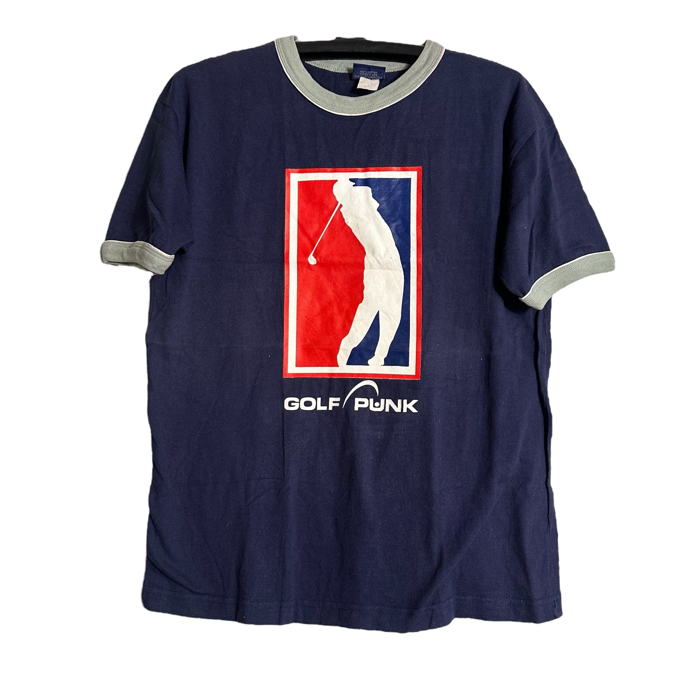 Vintage 🔥RARE🔥Vintage Golf Punk Ringer T-shirt Made in USA Size US L / EU 52-54 / 3 - 1 Thumbnail