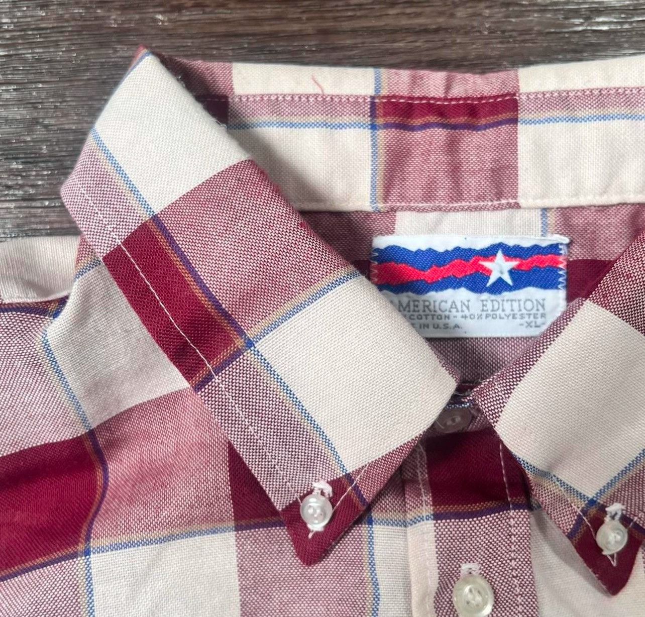 Vintage Vintage 1980s vintage flannel checker pattern oversized Size US XL / EU 56 / 4 - 6 Thumbnail