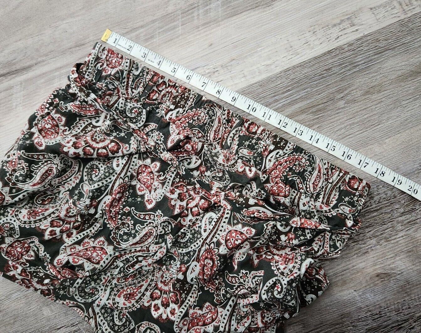 Designer One Five One Pants Large Hippie Boho Harem Tapered Paisley Size 36" / US 14 / IT 50 - 6 Thumbnail