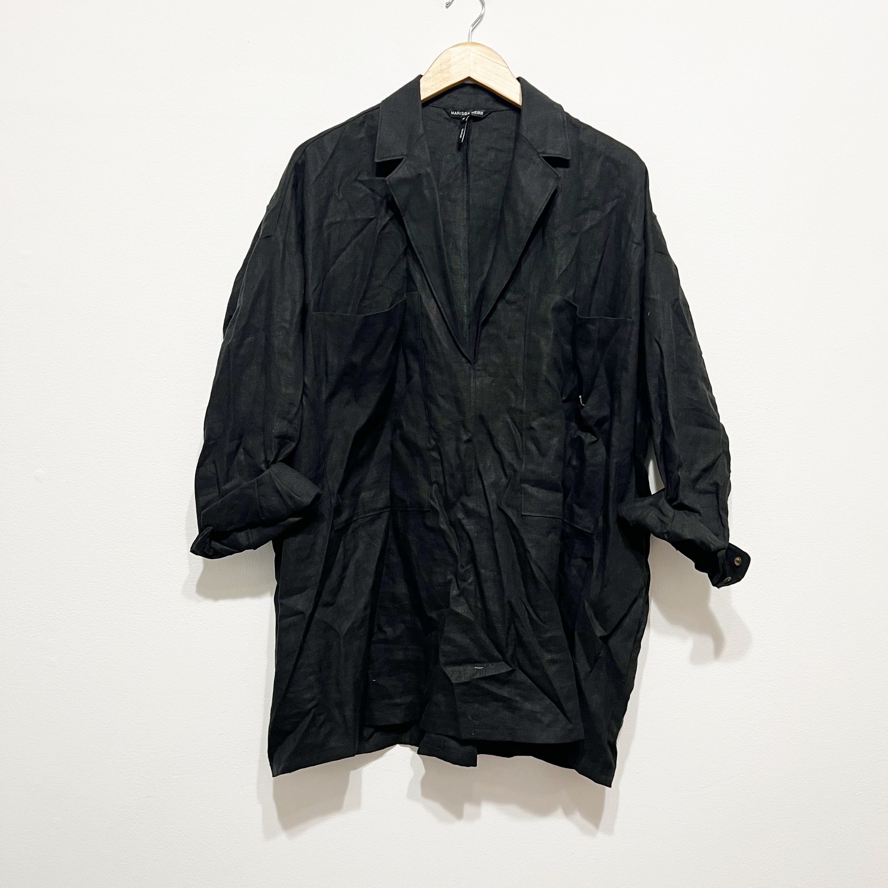 Marissa Webb Amanda Blazer Linen Tunic