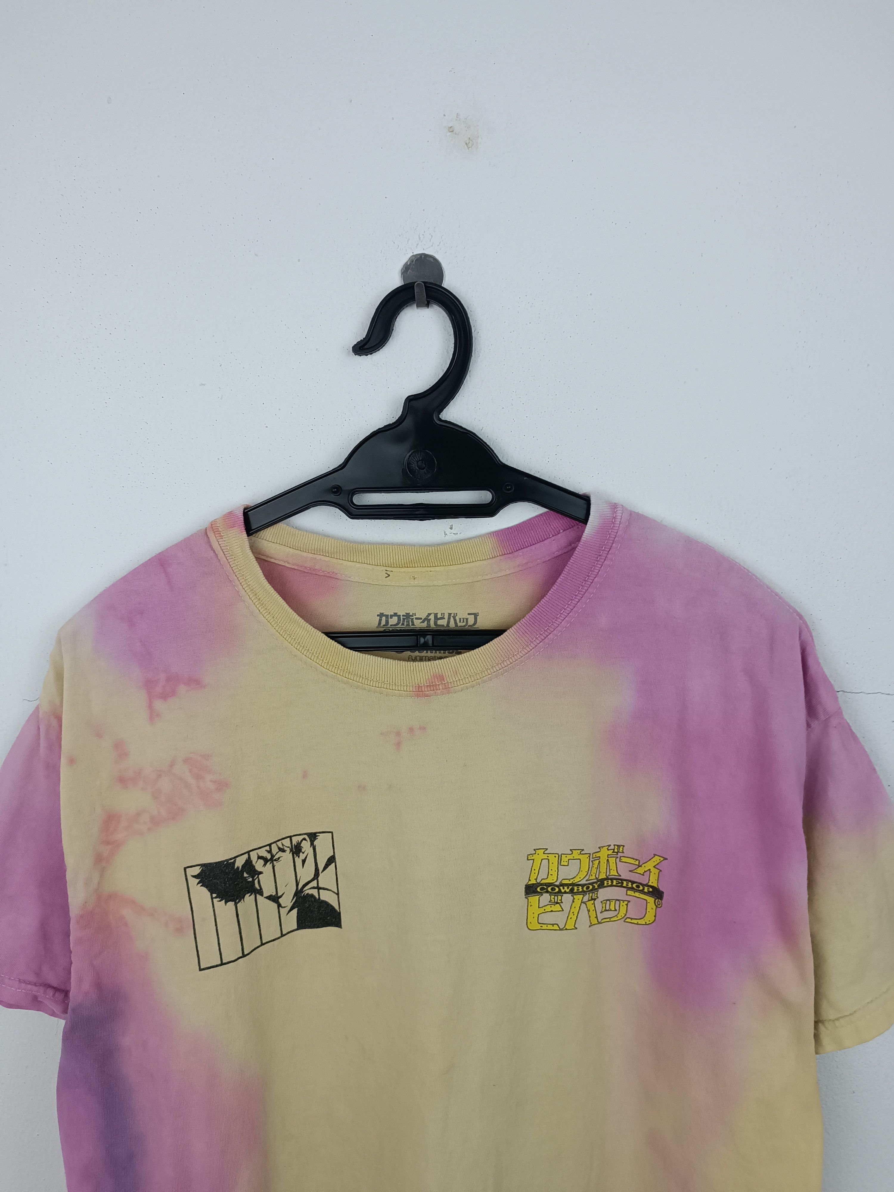 Anime VINTAGE COWBOY BEBOP TIE DYE ANIME TEE akira ghost in shell Size US M / EU 48-50 / 2 - 15 Thumbnail