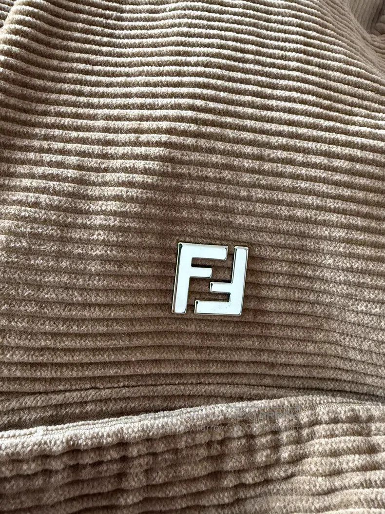 Fendi Fendi Men's Corduroy Jacket Size US M / EU 48-50 / 2 - 4 Thumbnail