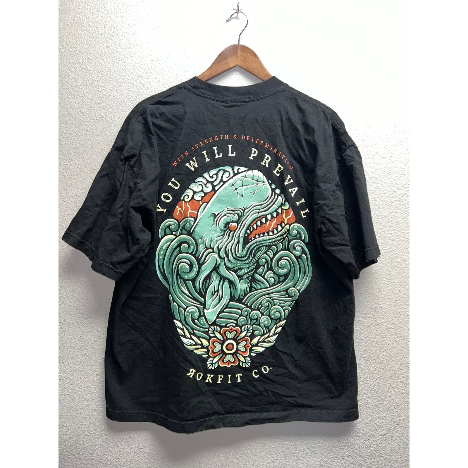 Rokit Rokfit You Will Prevail Shirt Rokfit Company Strength Tee L Size US L / EU 52-54 / 3 - 6 Thumbnail