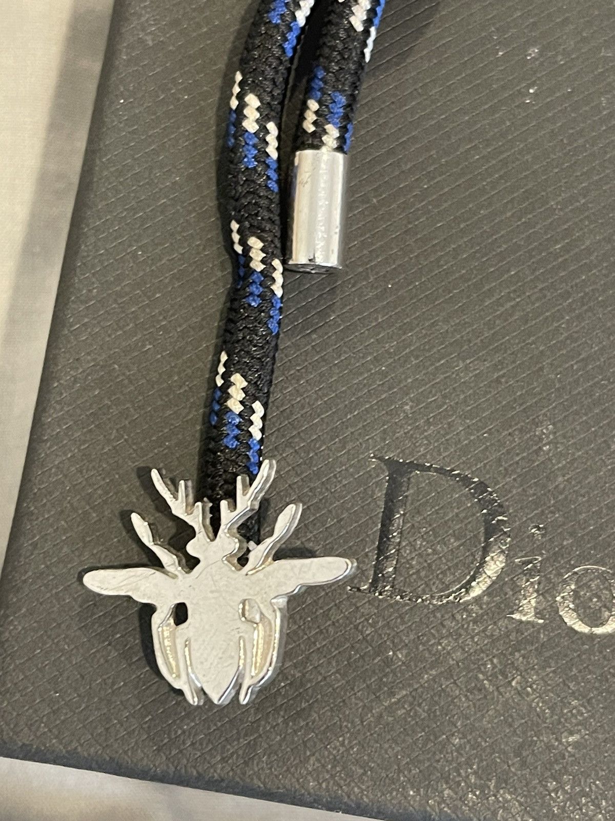 Dior × Kris Van Assche Dior Homme Newave bracelet bee