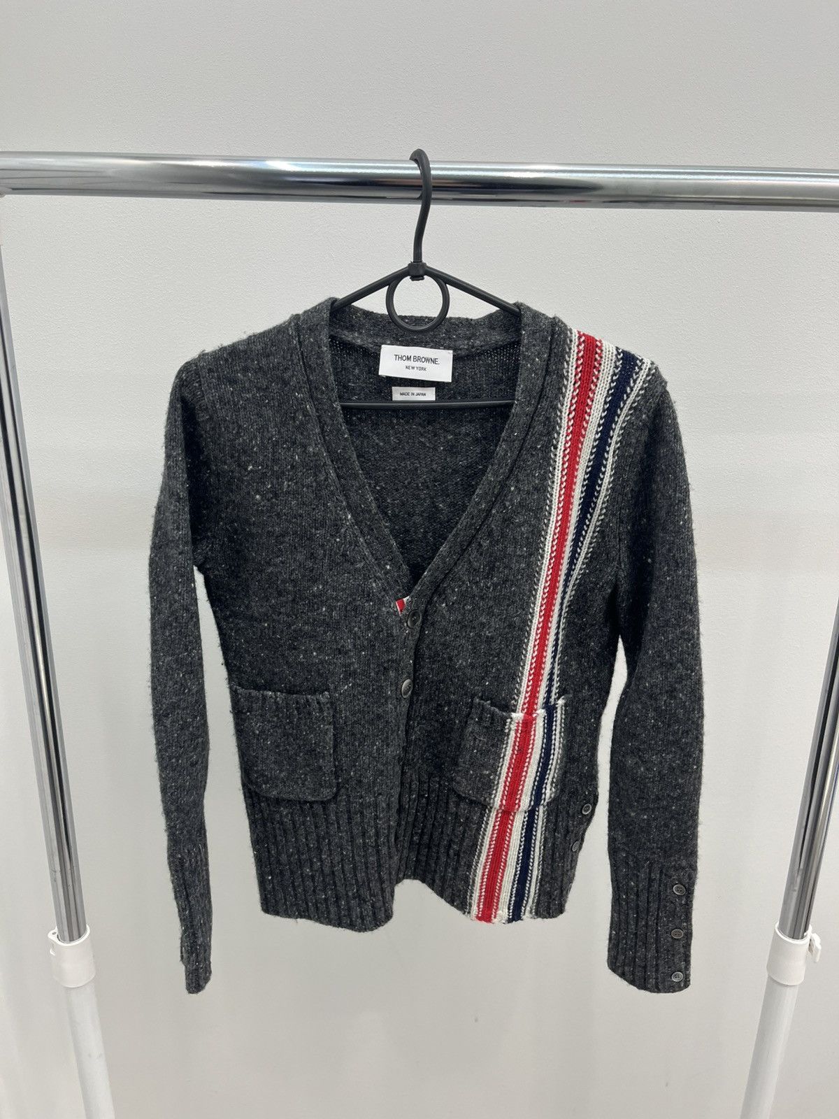 Thom Browne Thom Browne Wool Knit Cardigan Sweater Size US XS / EU 42 / 0 - 3 Thumbnail