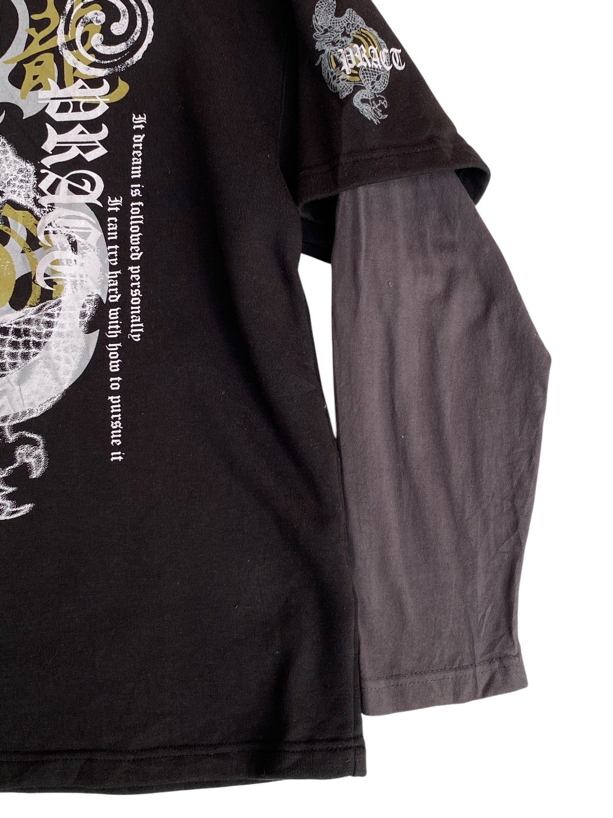 Japanese Brand × Vintage Vtg Japanese Brand Double Layer Swetshirt Size US M / EU 48-50 / 2 - 5 Thumbnail