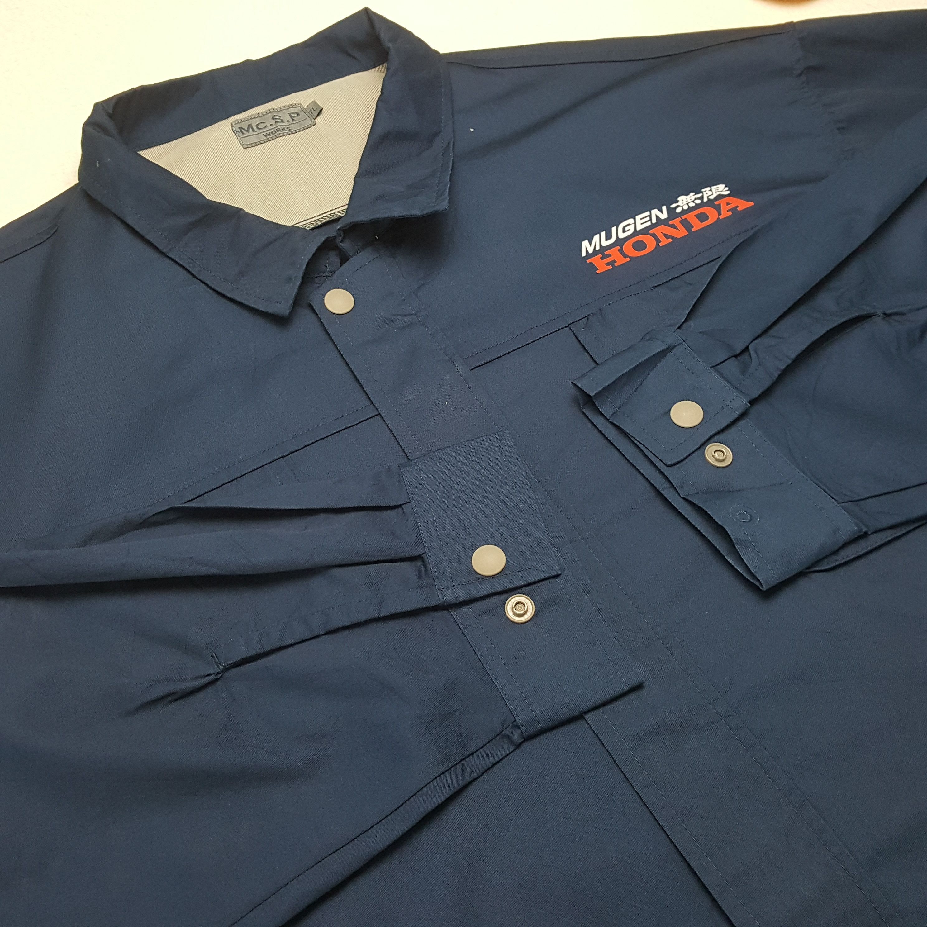 Japanese Brand × Vintage Vintage MUGEN HONDA Japan Racing Team Custom Jacket C287N19 Size US XXL / EU 58 / 5 - 7 Thumbnail