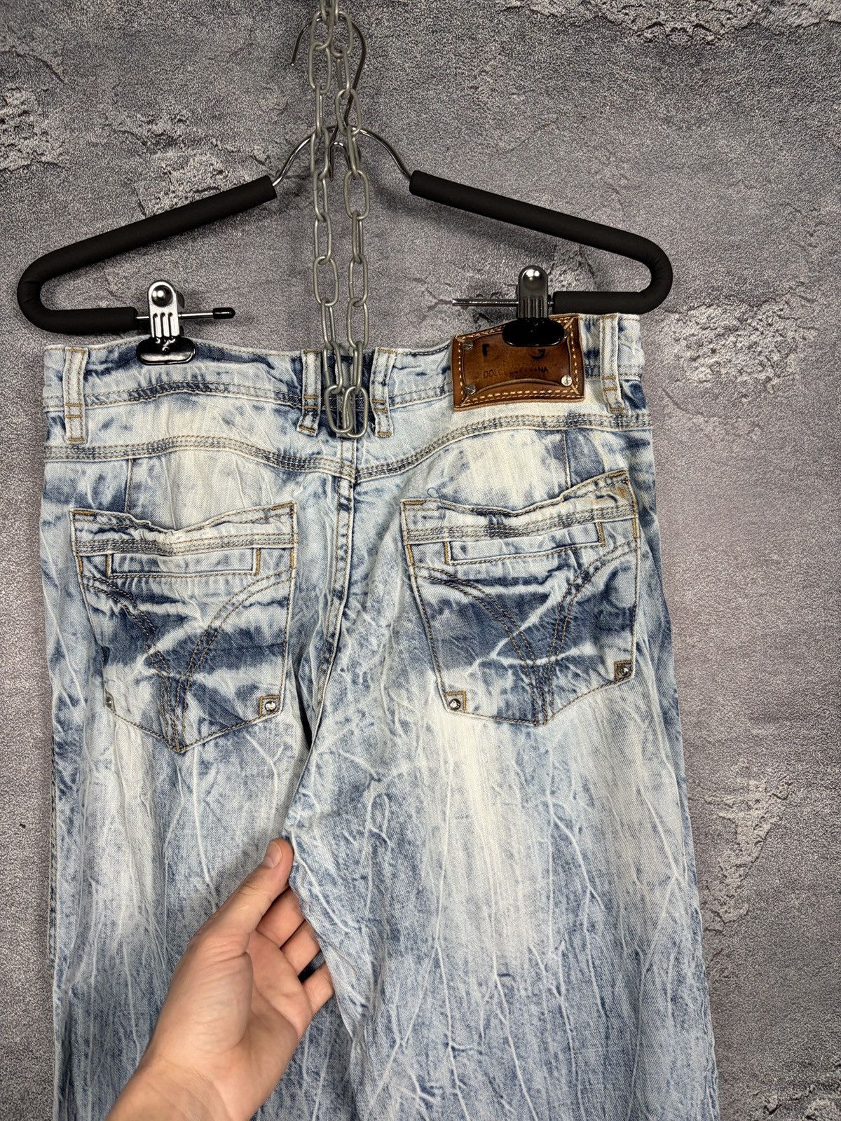 Dolce & Gabbana Vintage Y2K Dolce Gabbana Denim Pants Jeans Size 34 Size US 34 / EU 50 - 20 Thumbnail
