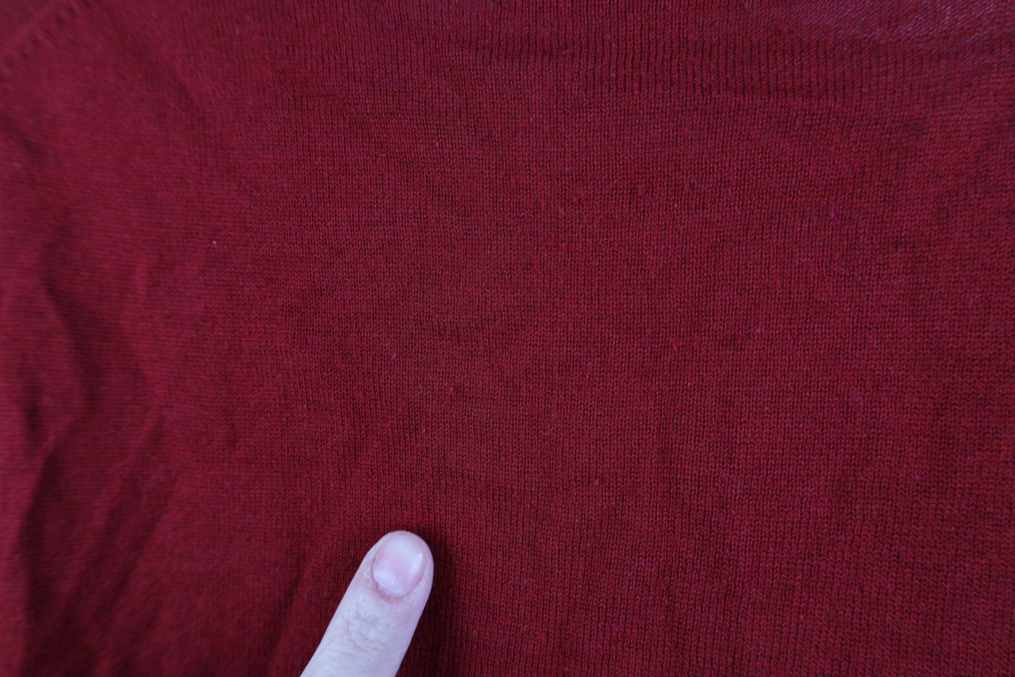 Vintage Vintage 90s Streetwear Cashmere Blend Knit Sweater Vest Red Size US XL / EU 56 / 4 - 7 Thumbnail