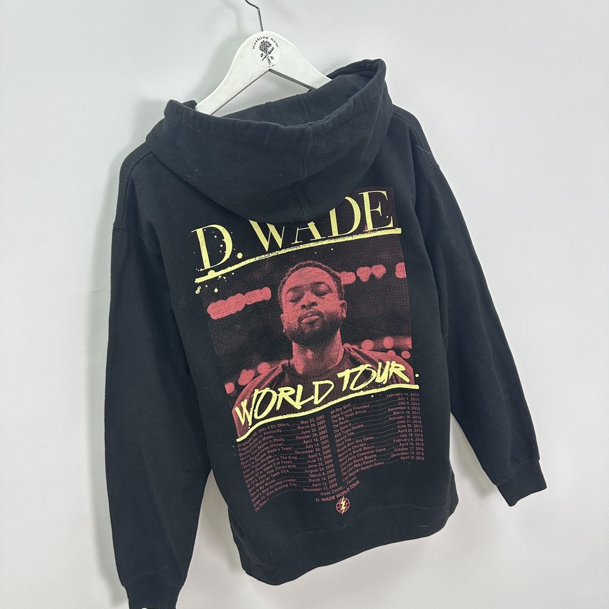 NBA Dwyane Wade World Tour Hoodie NBA Basketball hype y2k rare Size US M / EU 48-50 / 2 - 5 Thumbnail