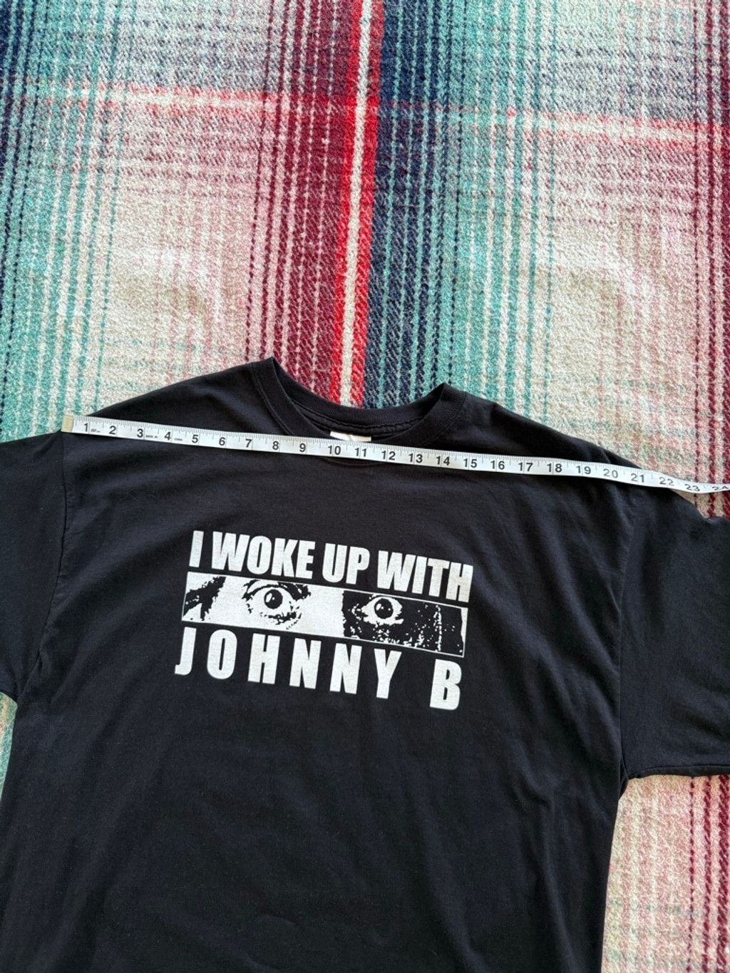 Hanes Hanes Black Johnny B Chicago Radio Short Sleeve Tee XL Size US XL / EU 56 / 4 - 7 Thumbnail