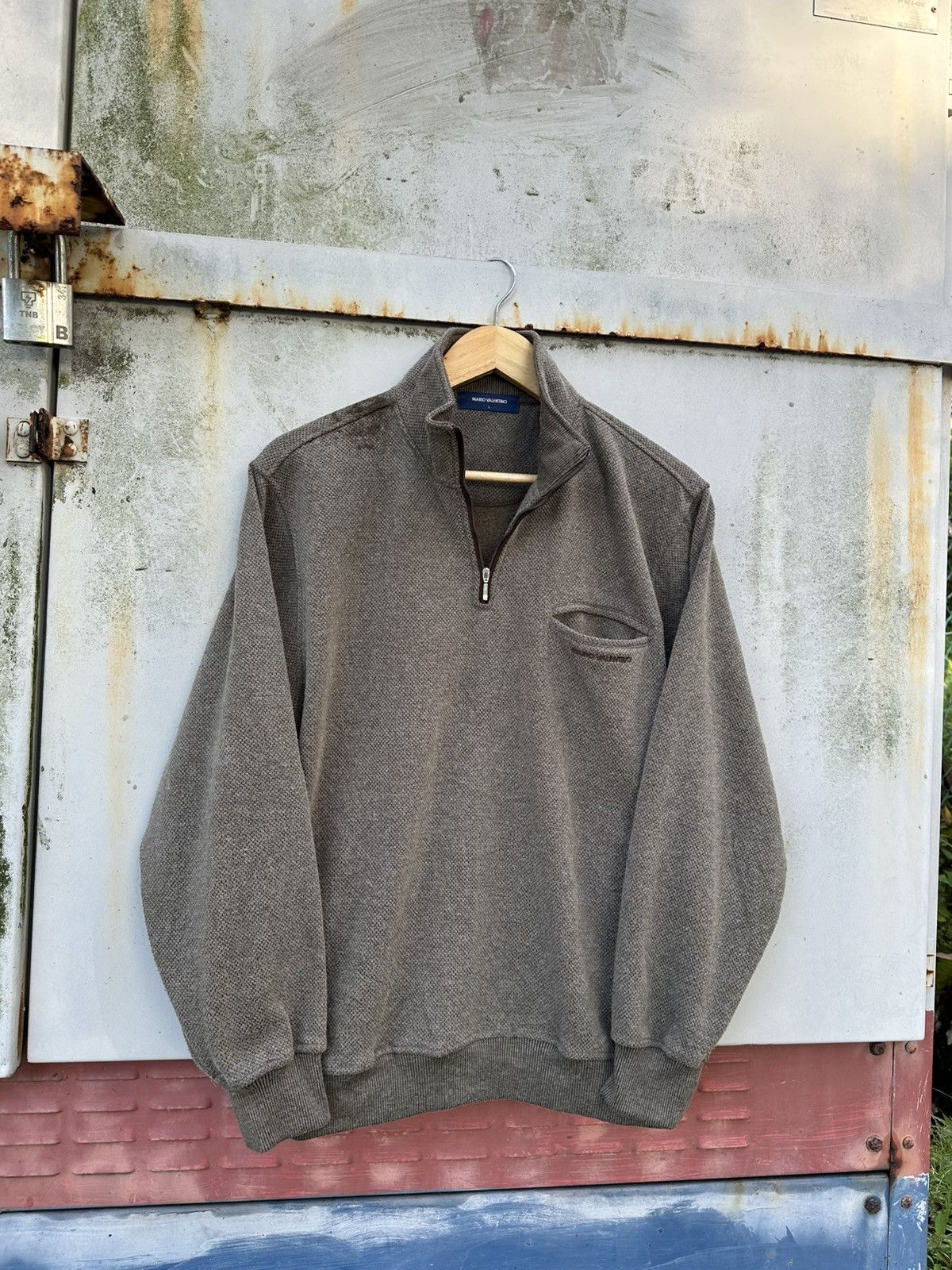 Vintage 90s THRASHED Valentino Pullover Wool Tshirt Size US M / EU 48-50 / 2 - 3 Thumbnail