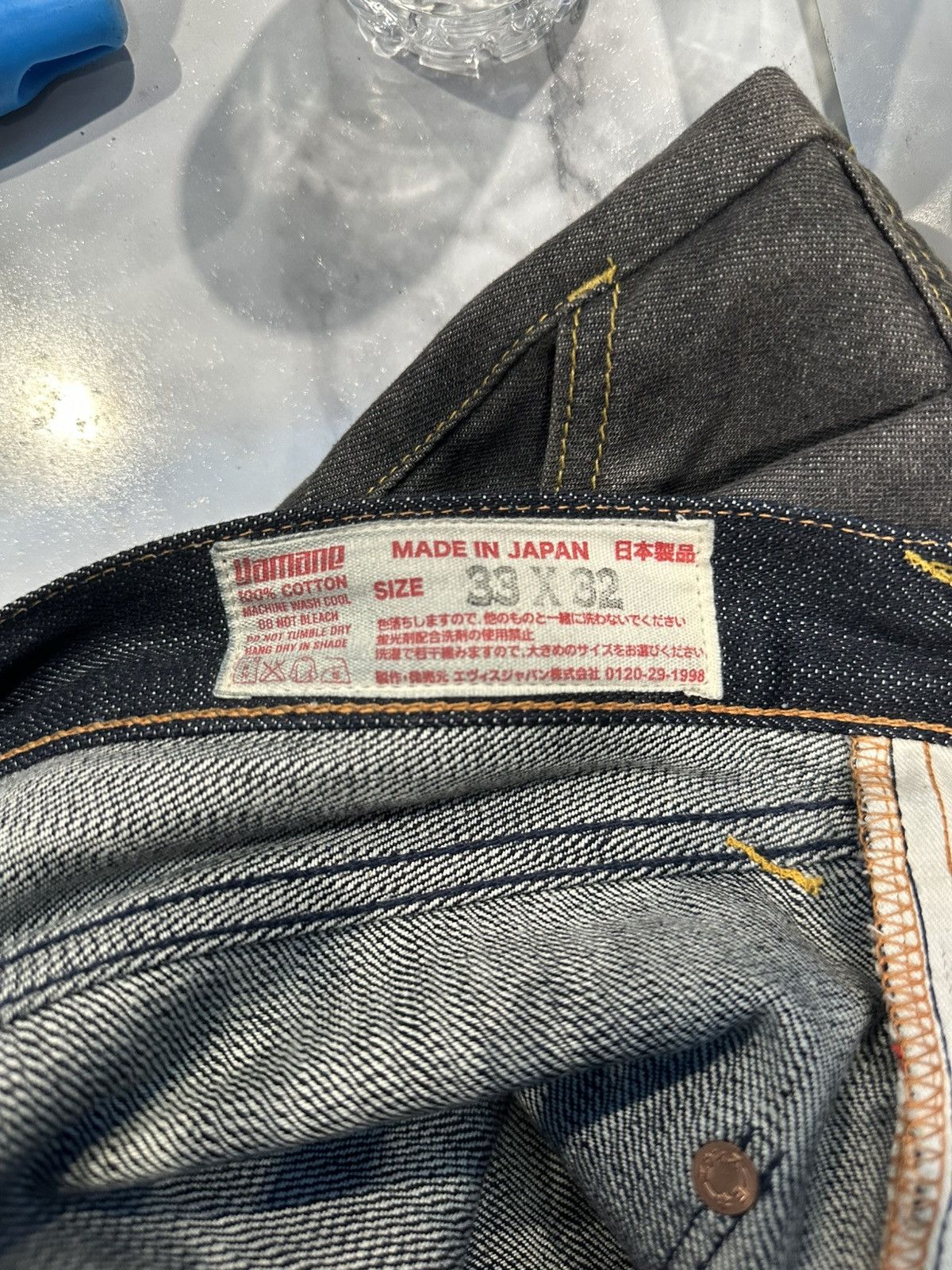 Evisu EVISU raw denim selvedge jeans Size US 33 - 4 Thumbnail