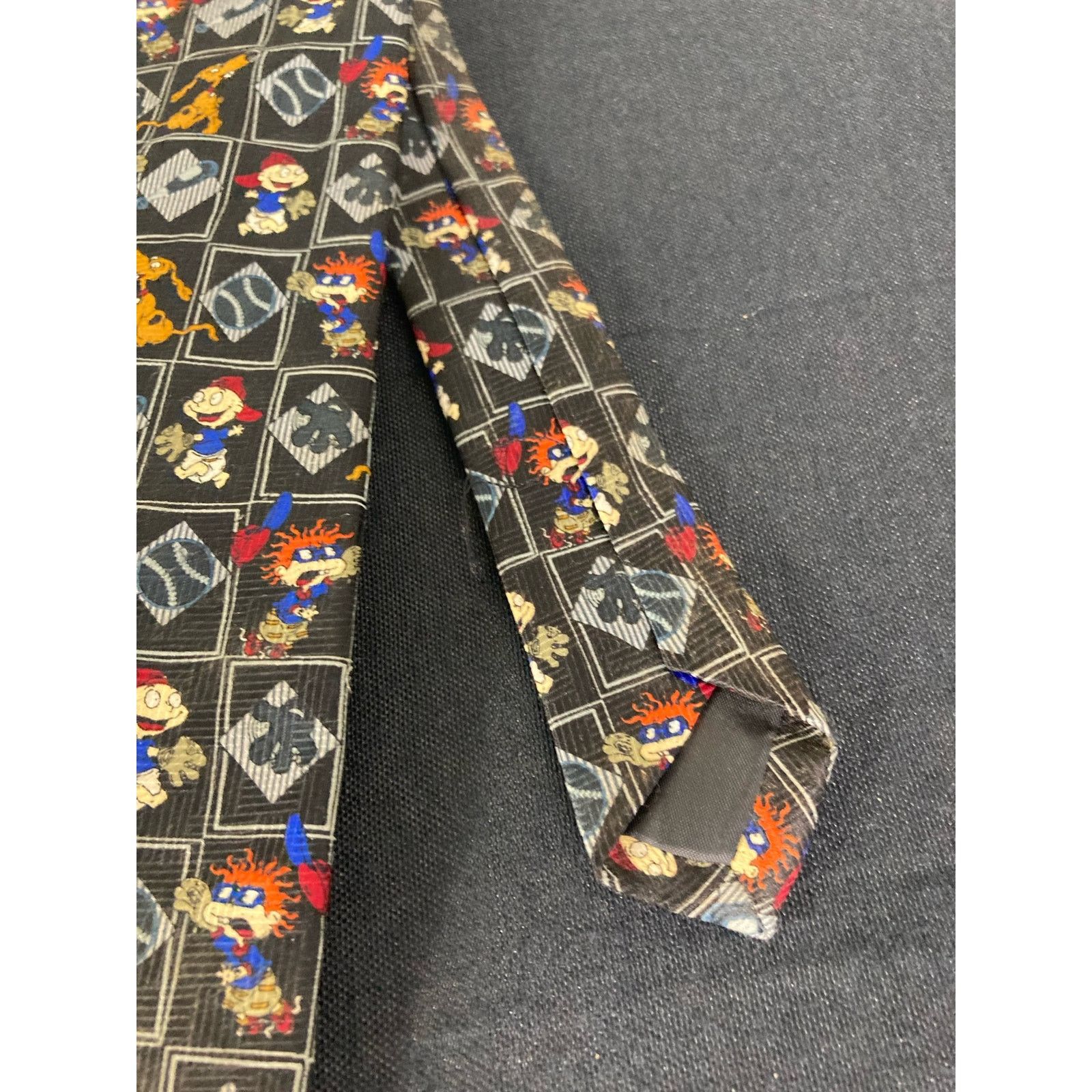 Nickelodeon VTG 90s Nickelodeon Rugrats Tie Necktie Tommy Size ONE SIZE - 9 Thumbnail