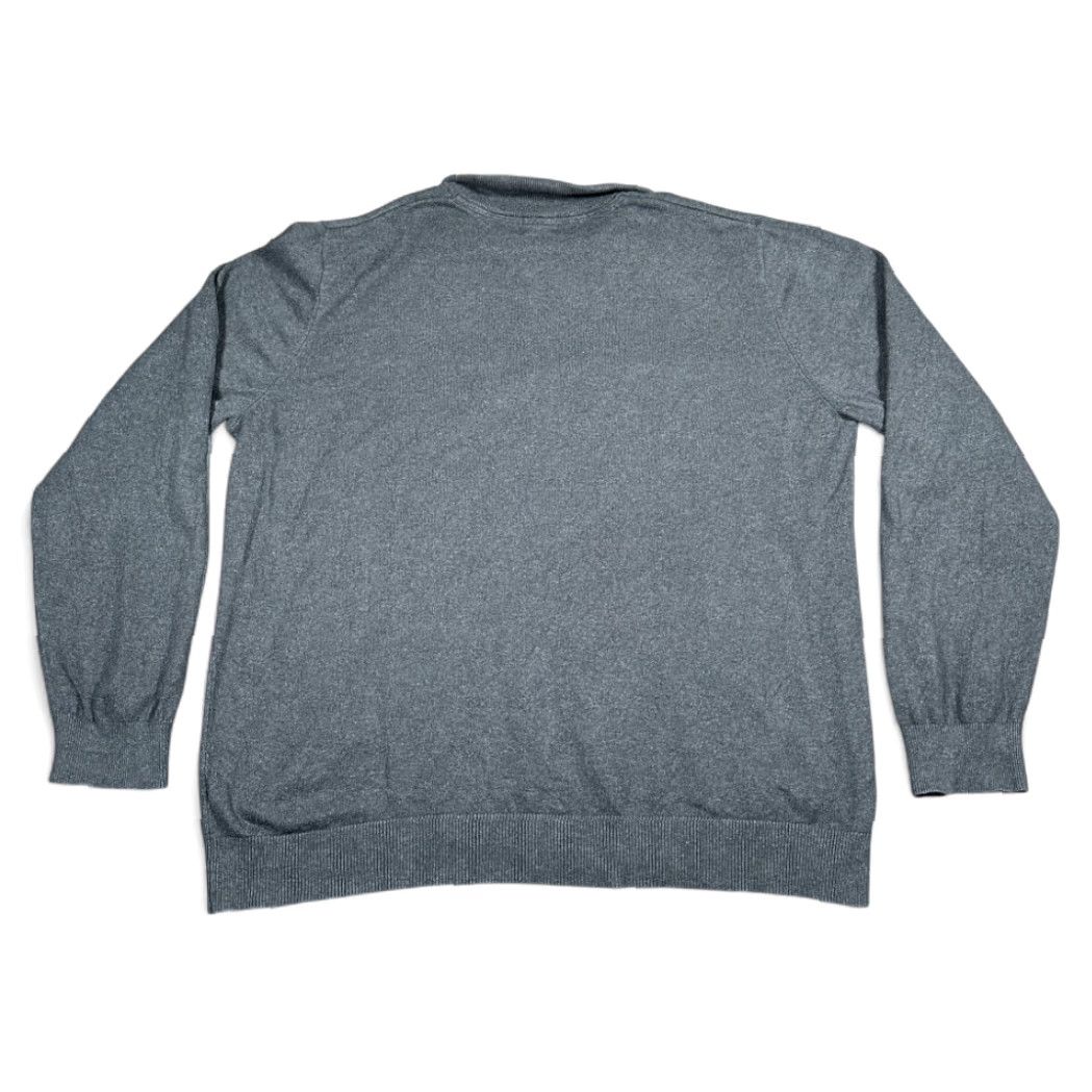 Vintage VINTAGE LL Bean Sweater Mens Sweatshirt XL Gray Quarter Zip Pullover Y2K Cashmere Blend Knit Shirt Size US XL / EU 56 / 4 - 3 Thumbnail