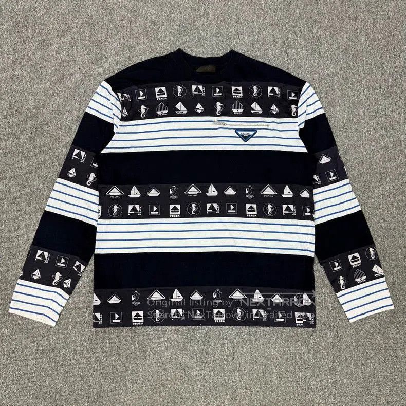Prada Prada Colorblock Zip Sweatshirt L. Size US L / EU 52-54 / 3 - 1 Thumbnail