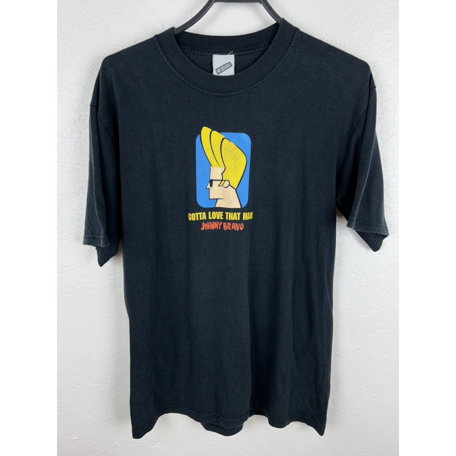 90s Vintage Johnny Bravo 1998 Warner Bros Cartoon T-Shirt