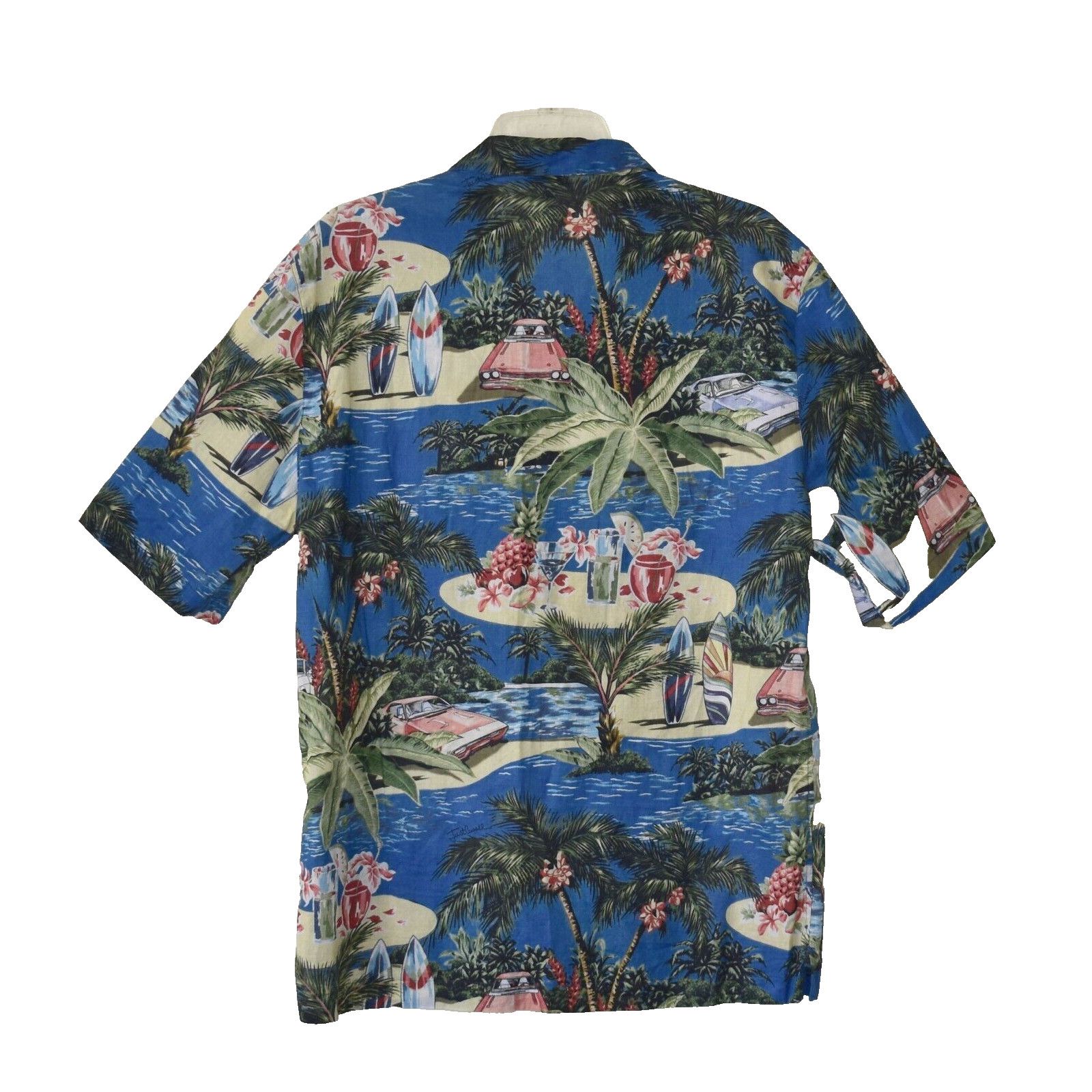 Just Cavalli NWOT JUST CAVALLI Hawaiian Print Short Sleeve Shirt Sz 54 Size US L / EU 52-54 / 3 - 2 Thumbnail