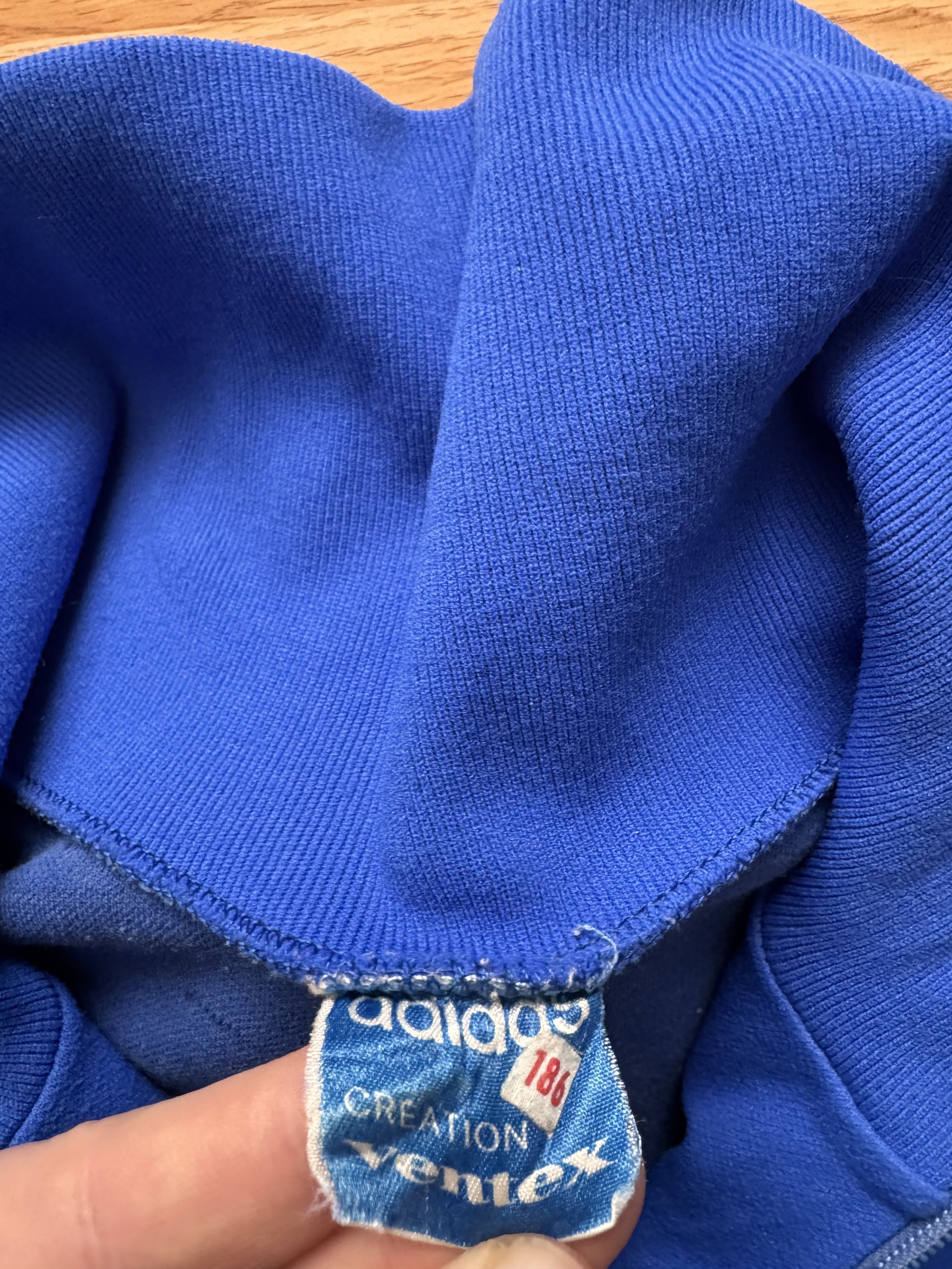 Adidas Rare Adidas Ventex Vintage Track Jacket,70s,Size L, France Size US L / EU 52-54 / 3 - 3 Thumbnail