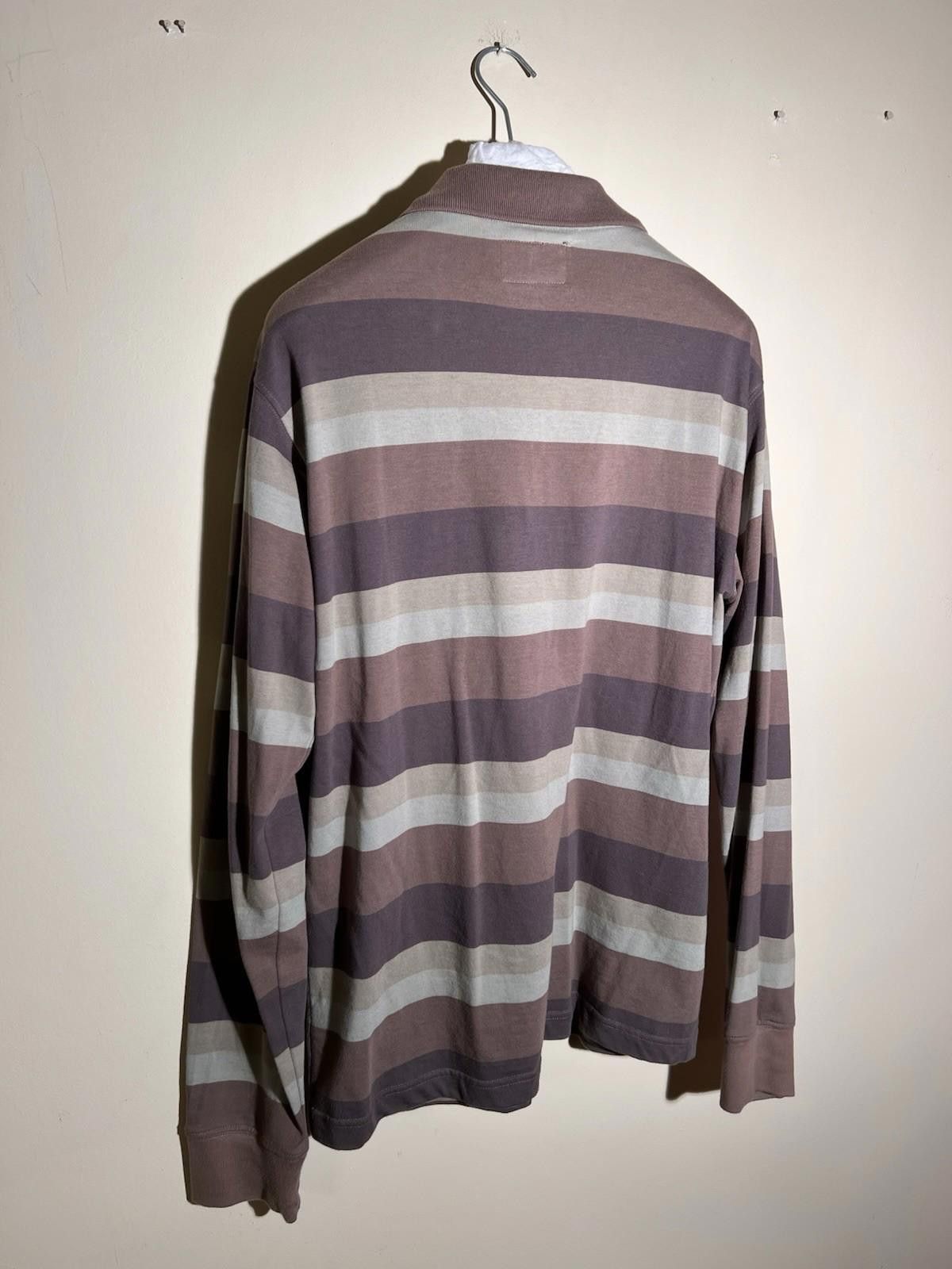 Stussy Pre-Owned Vintage Stussy Long Sleeve Polo Medium Brown Size US M / EU 48-50 / 2 - 4 Thumbnail