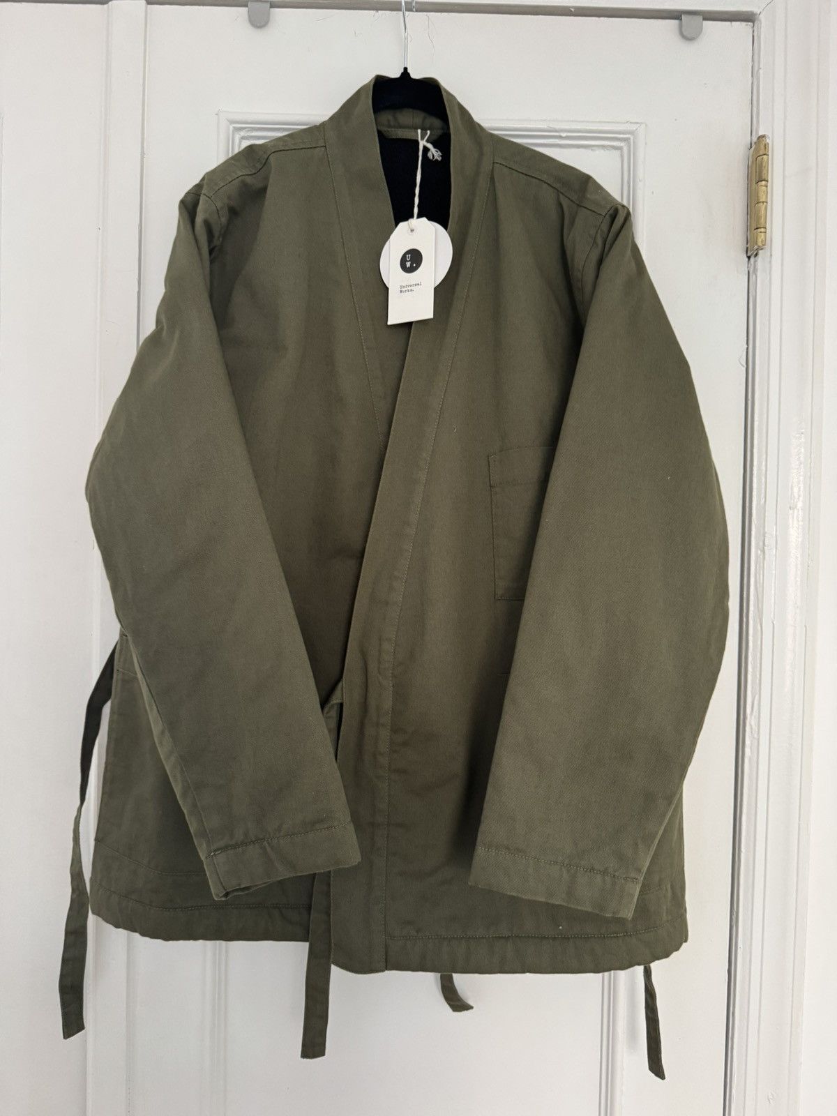 Universal Works NWT Universal Works Reversible Twill Sherpa Kyoto Jacket Size US S / EU 44-46 / 1 - 4 Thumbnail