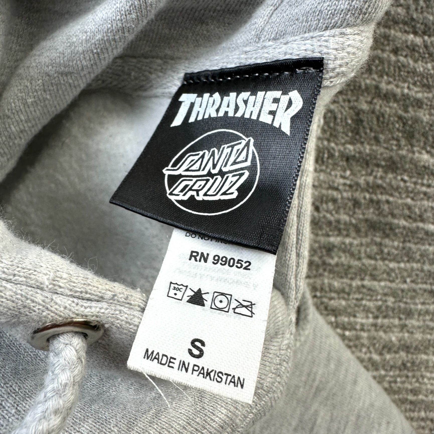 Thrasher Thrasher Hoodie Mens Small Gray Santa Cruz Skateboarding Screaming Hand Size US S / EU 44-46 / 1 - 5 Thumbnail