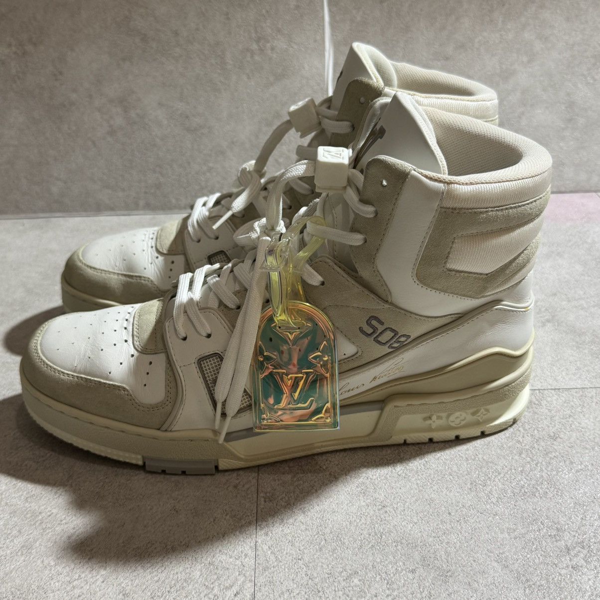 Louis Vuitton Louis Vuitton SS20 Mens 508 High Top Virgil Sneakers Size US 7 / EU 40 - 2 Thumbnail
