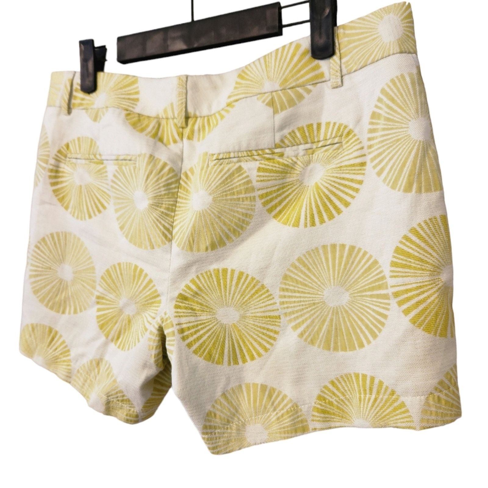Banana Republic Banana Republic Starburst Tab waist lined shorts 8 Size 30" / US 8 / IT 44 - 2 Thumbnail