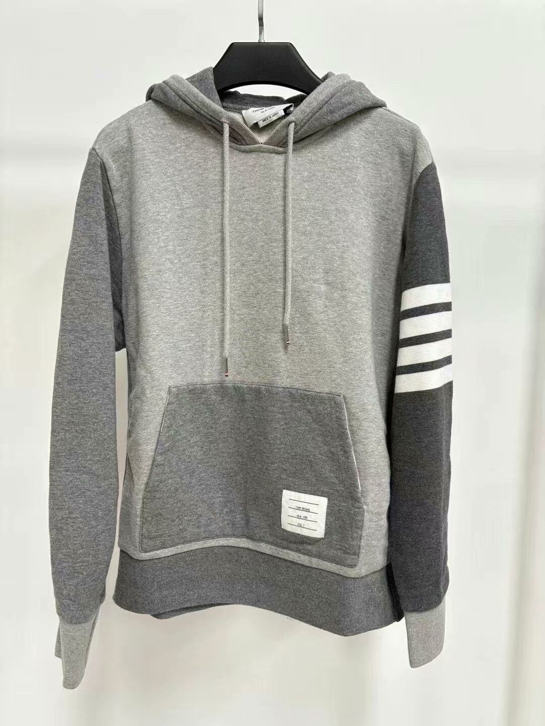 Thom Browne thom browne gray hooded sweatshirt Size US S / EU 44-46 / 1 - 1 Thumbnail
