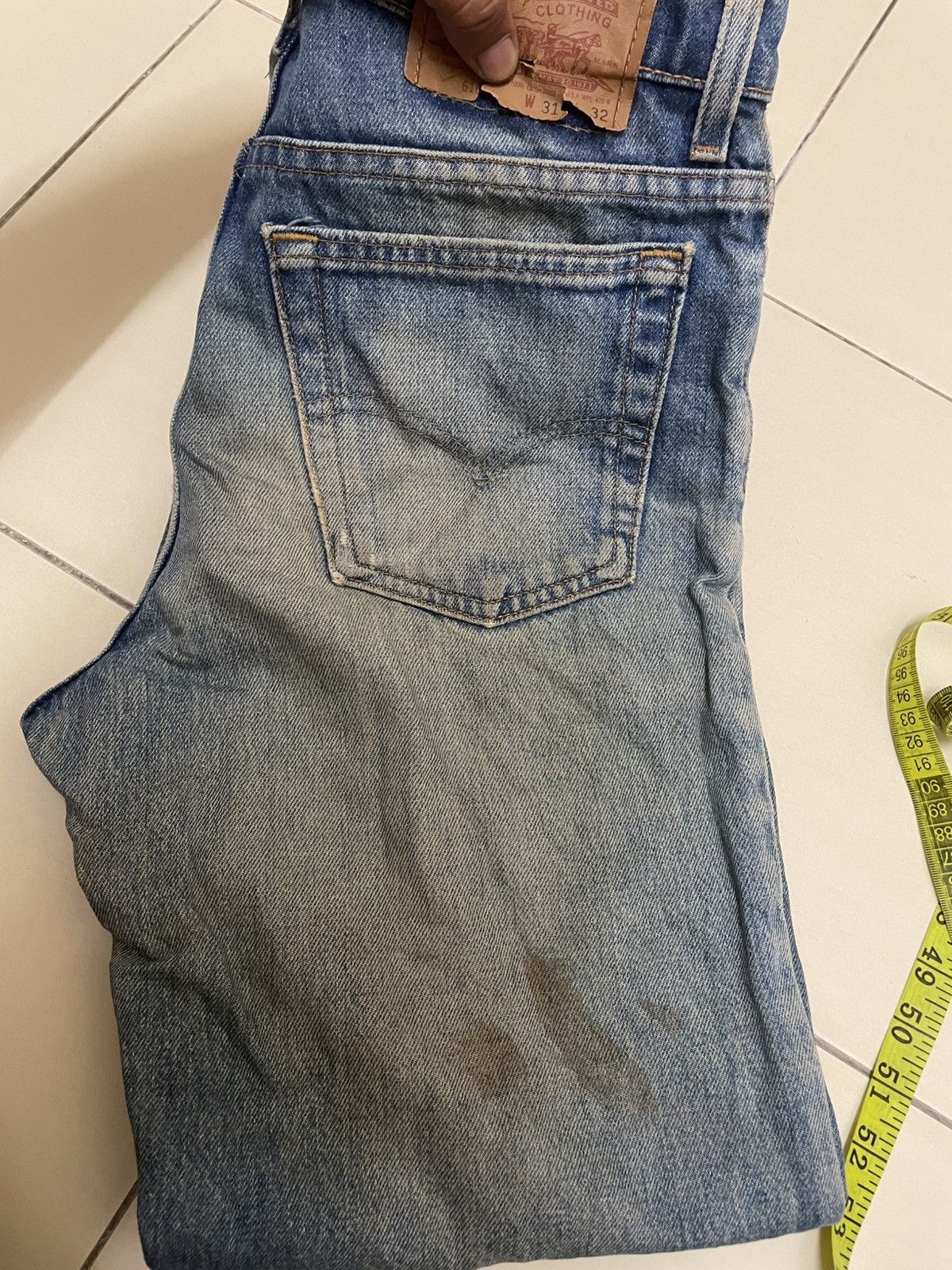 Levi's Vtg 90s Levis 616 Made in usa Distressed Denim Size US 30 / EU 46 - 8 Thumbnail
