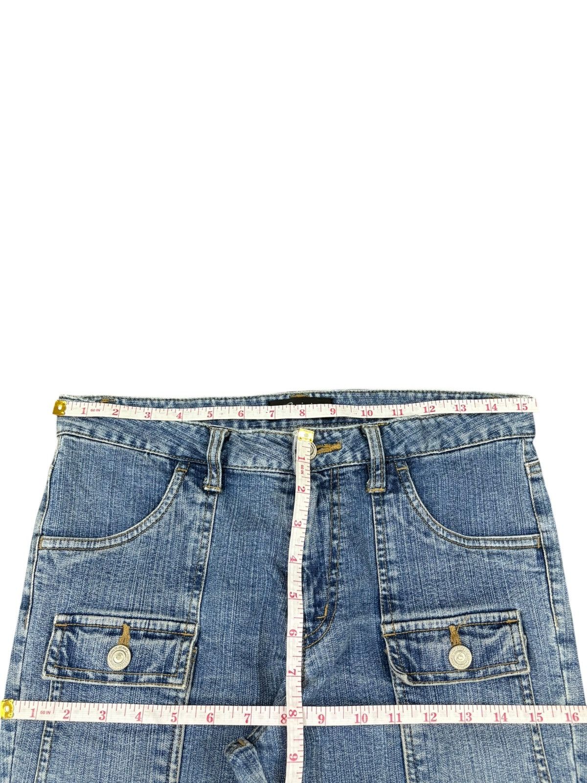 Hysteric Glamour Vintage Oririn Faded Wash Bush Pants Flare Jeans Size 31" - 10 Thumbnail