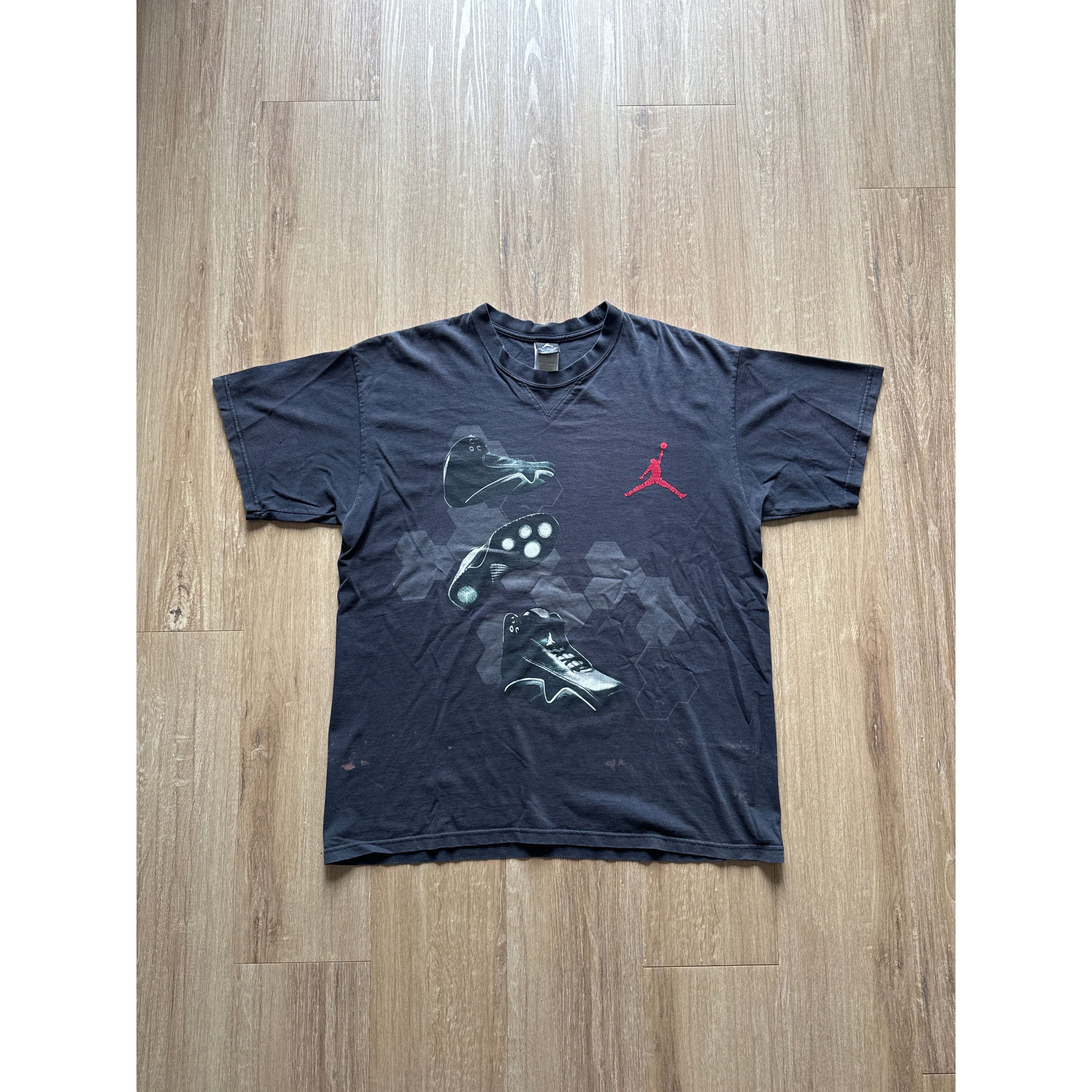 Other Y2k Nike Jordan 21 Release 2006 Black Tee Size US L / EU 52-54 / 3 - 1 Thumbnail