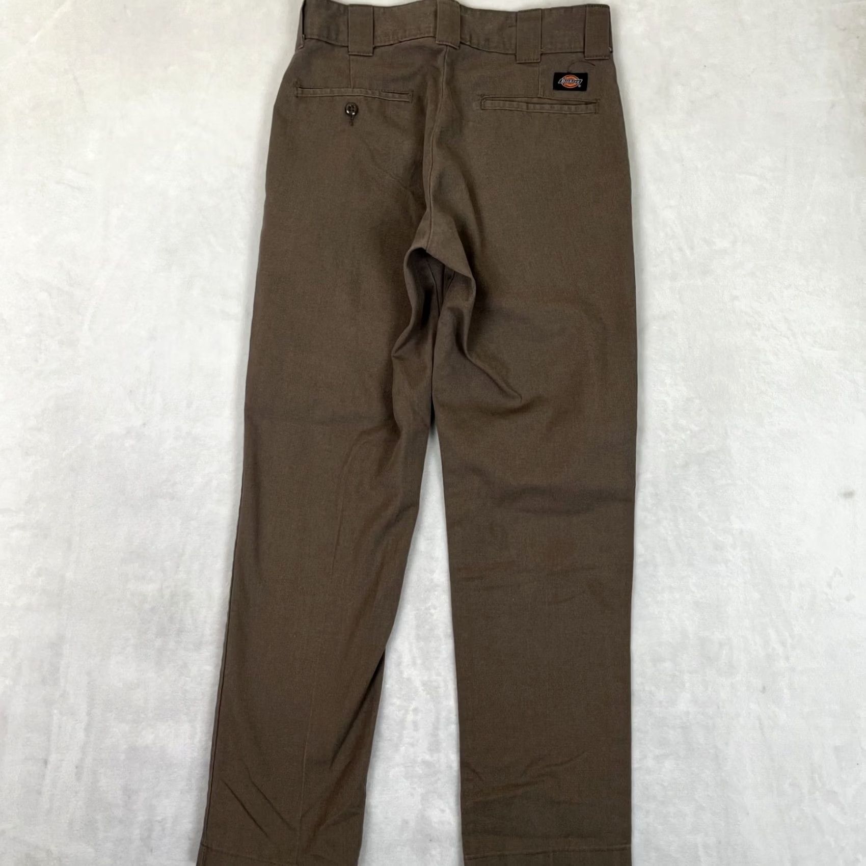 Dickies Dickies Pants Size 32x32 Brown Slim Straight Workwear Casual Cargo Mens Regular Waist Inseam 32 Cotton Polyester Vintage No Size US 32 / EU 48 - 7 Thumbnail