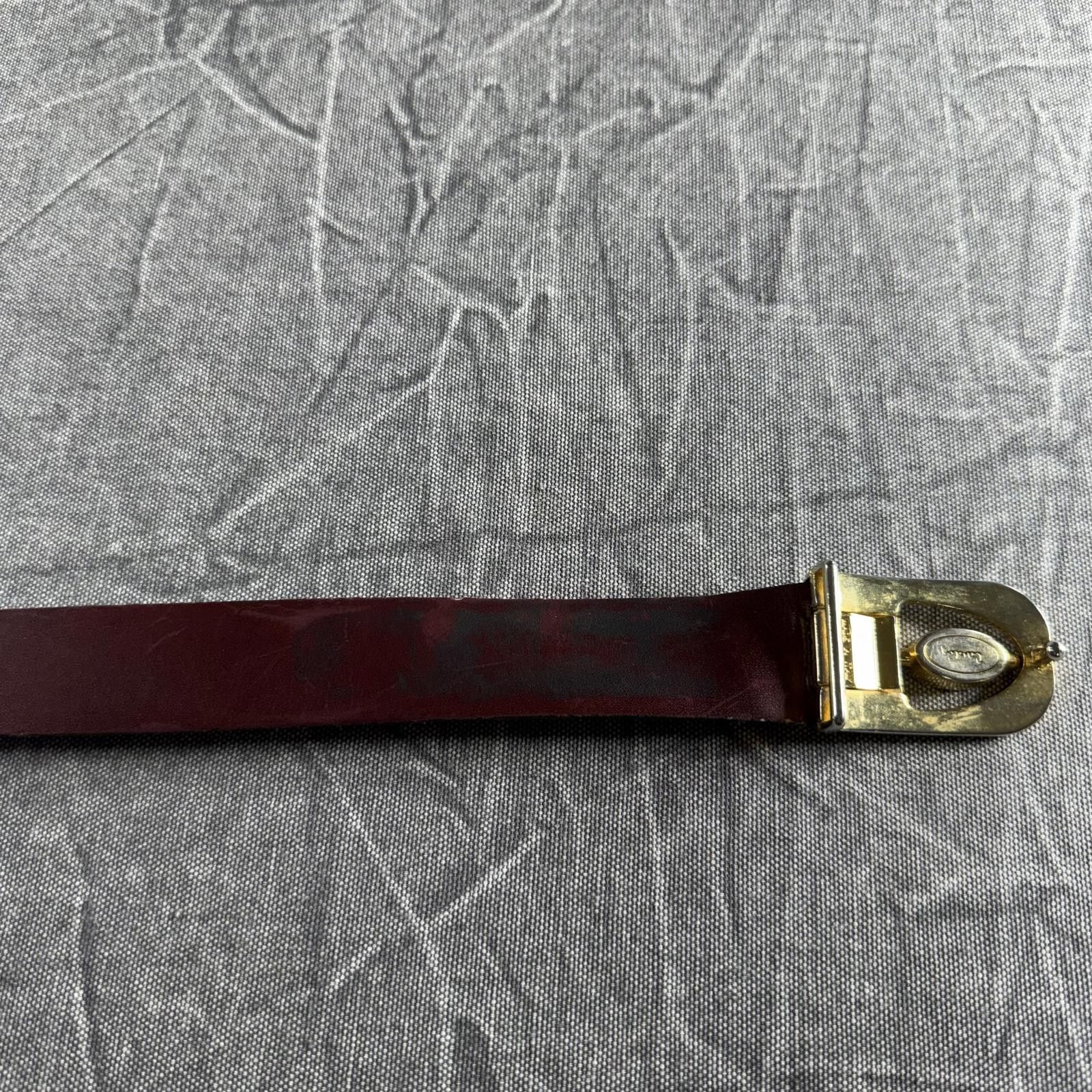 Pierre Cardin Pierre Cardin Belt Reversible Buckle Goldtone Size ONE SIZE - 5 Thumbnail