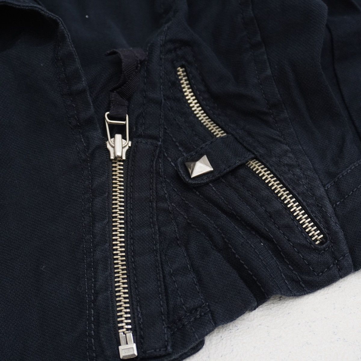 If Six Was Nine VOV Punk Gothic Asymmetrical Light Jacket ifsixwasnine style Size US S / EU 44-46 / 1 - 10 Thumbnail